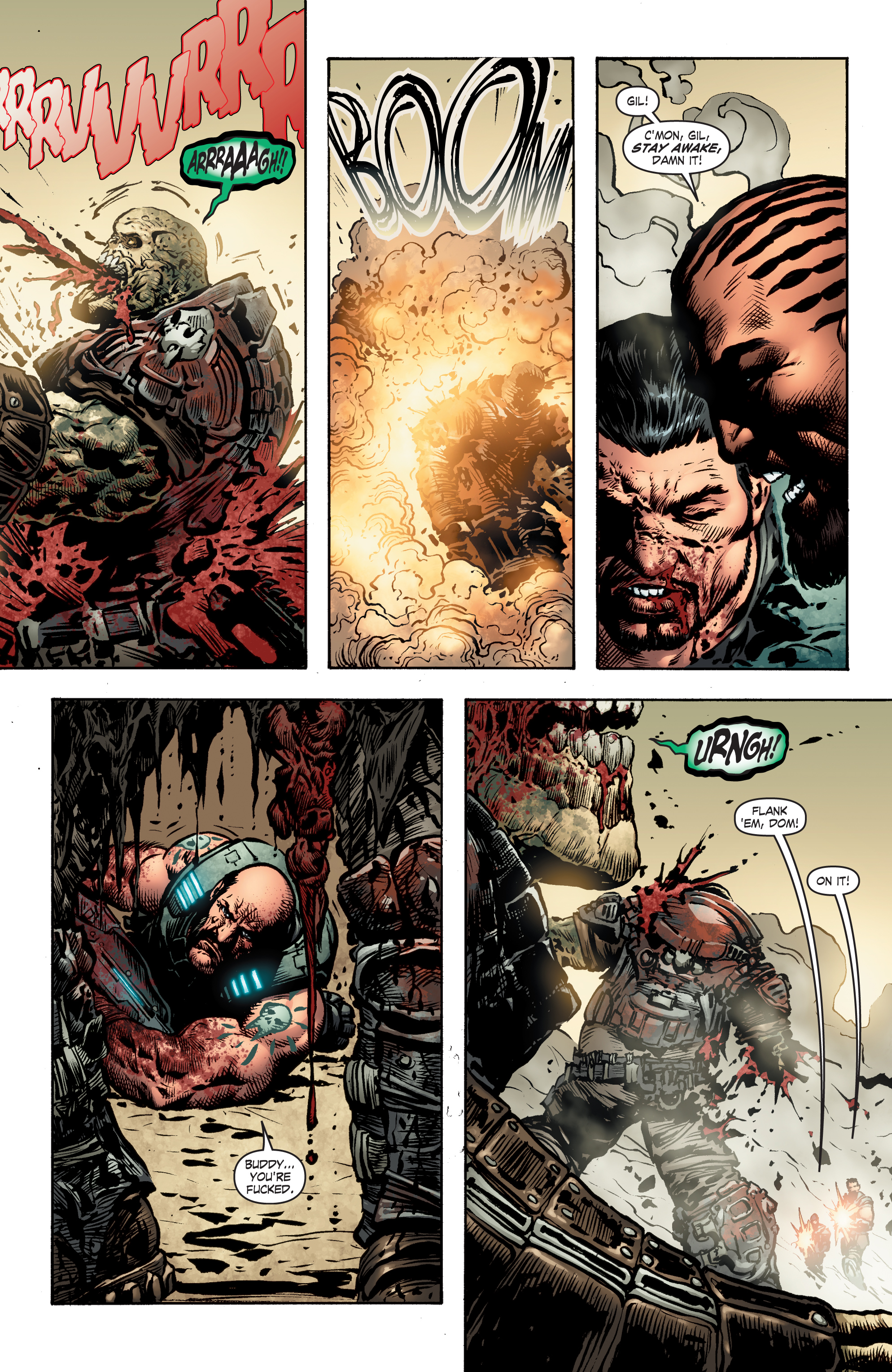 Read online Gears Of War comic -  Issue #2 - 6