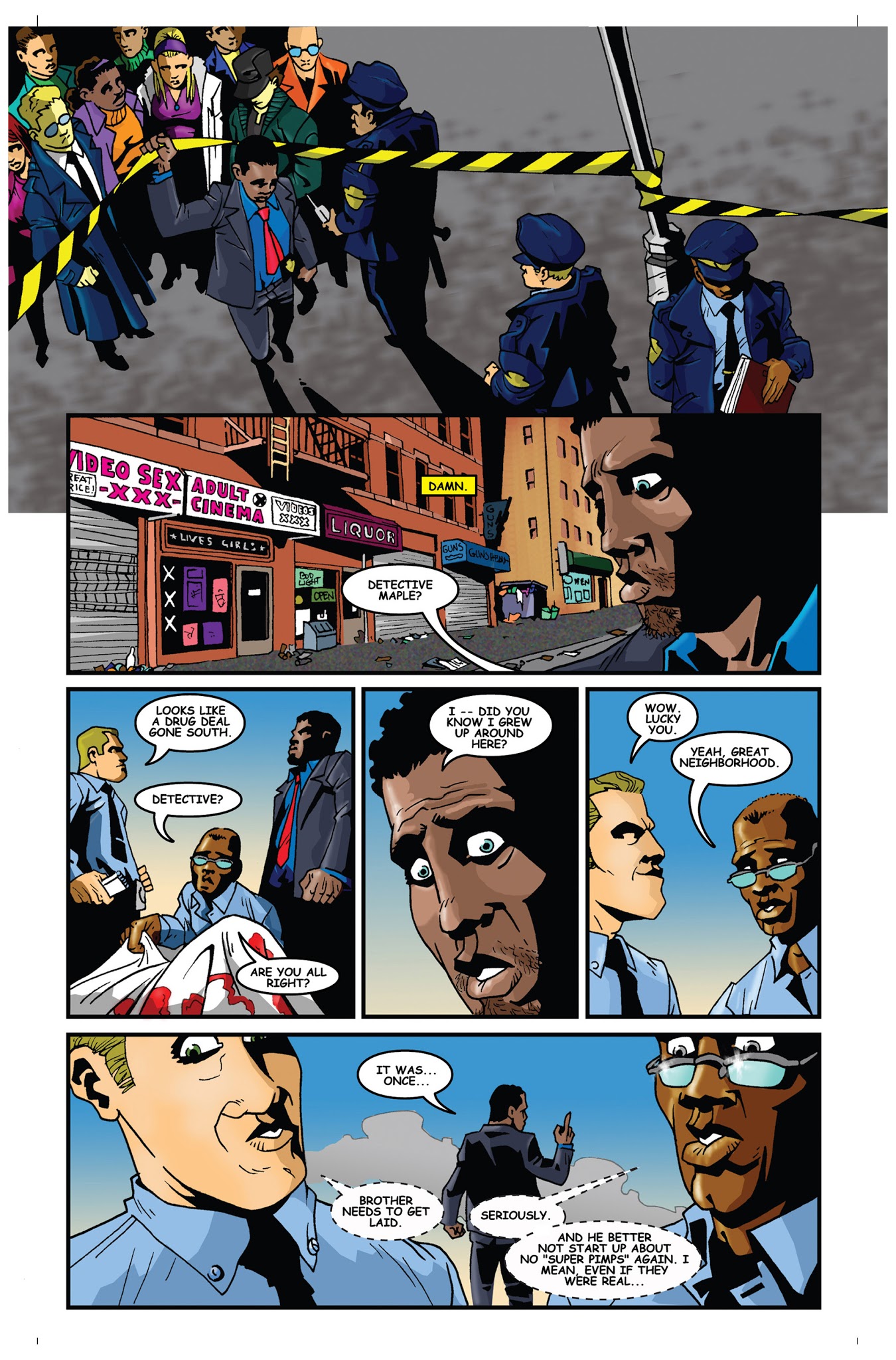 Read online Return of the Super Pimps comic -  Issue #1 - 19