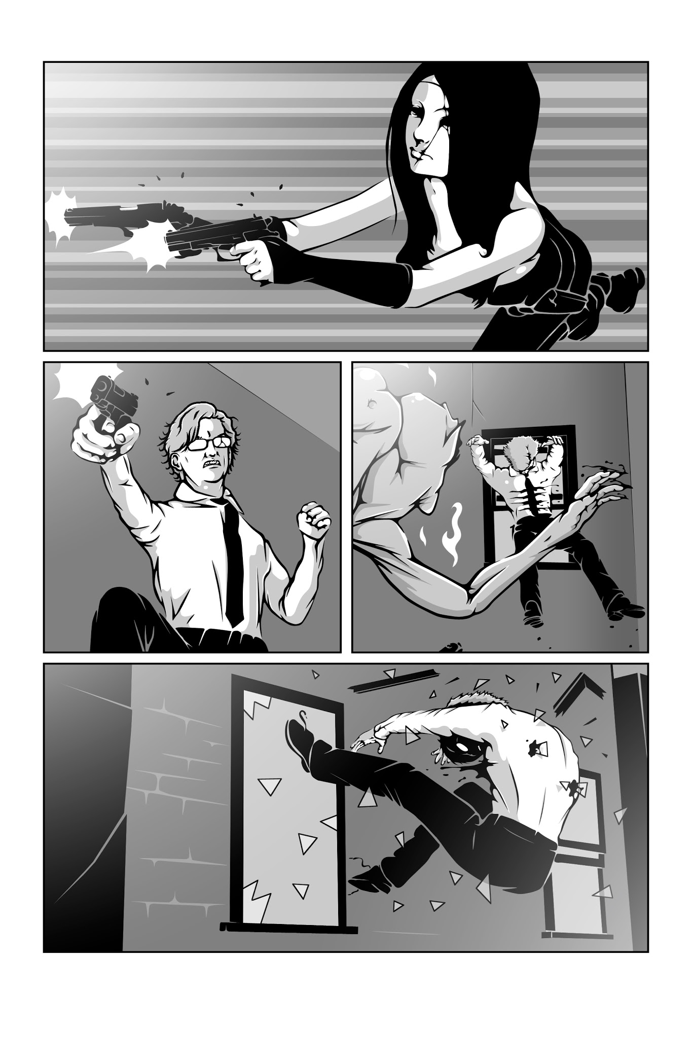 Read online Hollow Girl Vs. Demons comic -  Issue #1 - 21