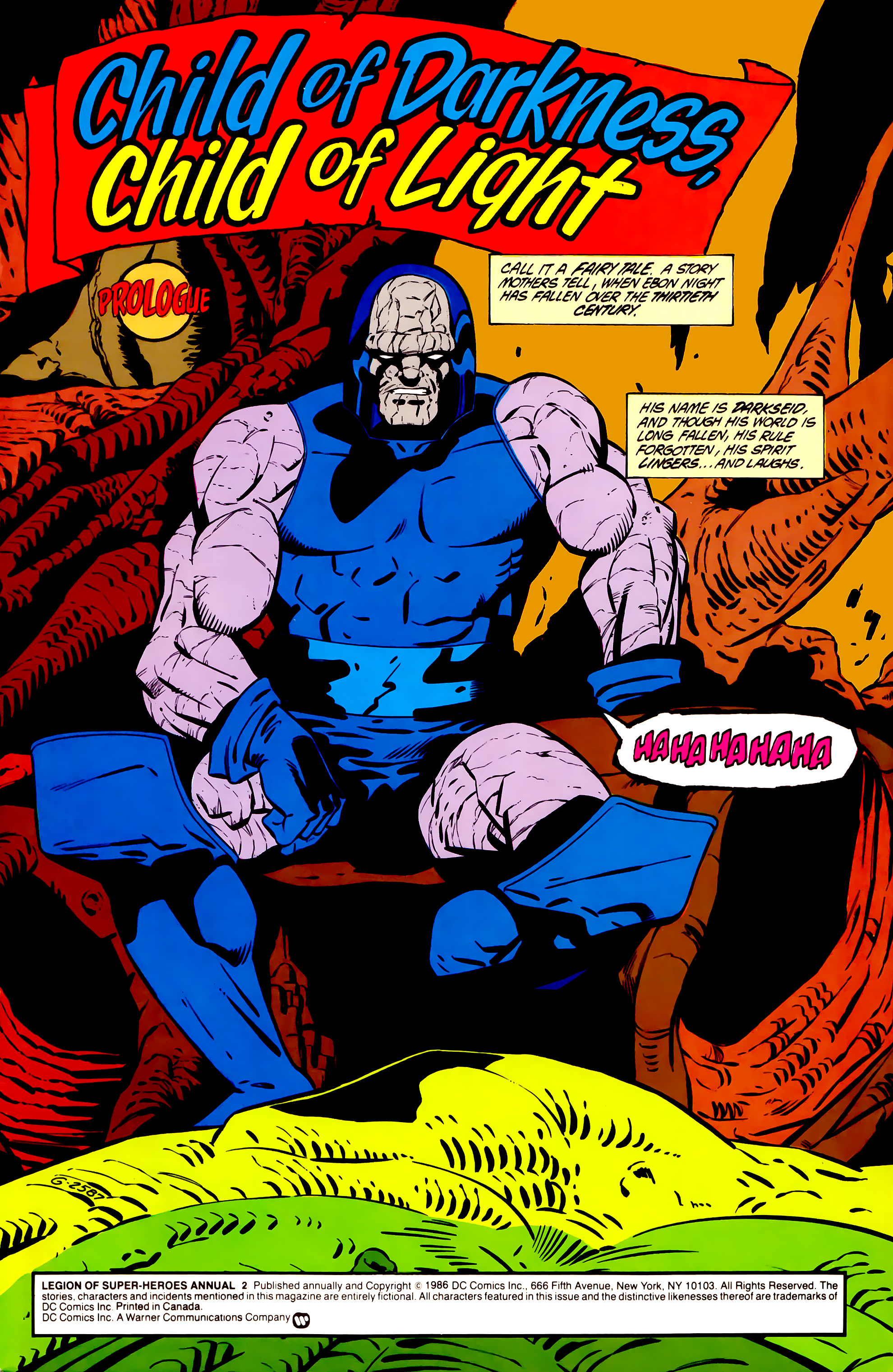 Read online Legion of Super-Heroes (1984) comic -  Issue # _Annual 2 - 3