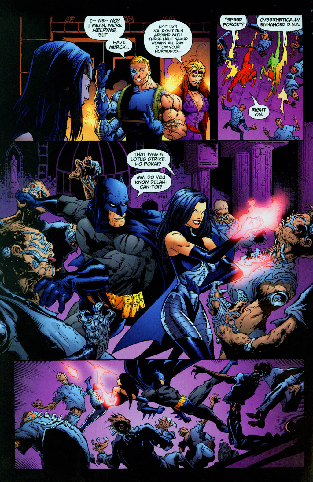 Read online JLA/Cyberforce comic -  Issue # Full - 14