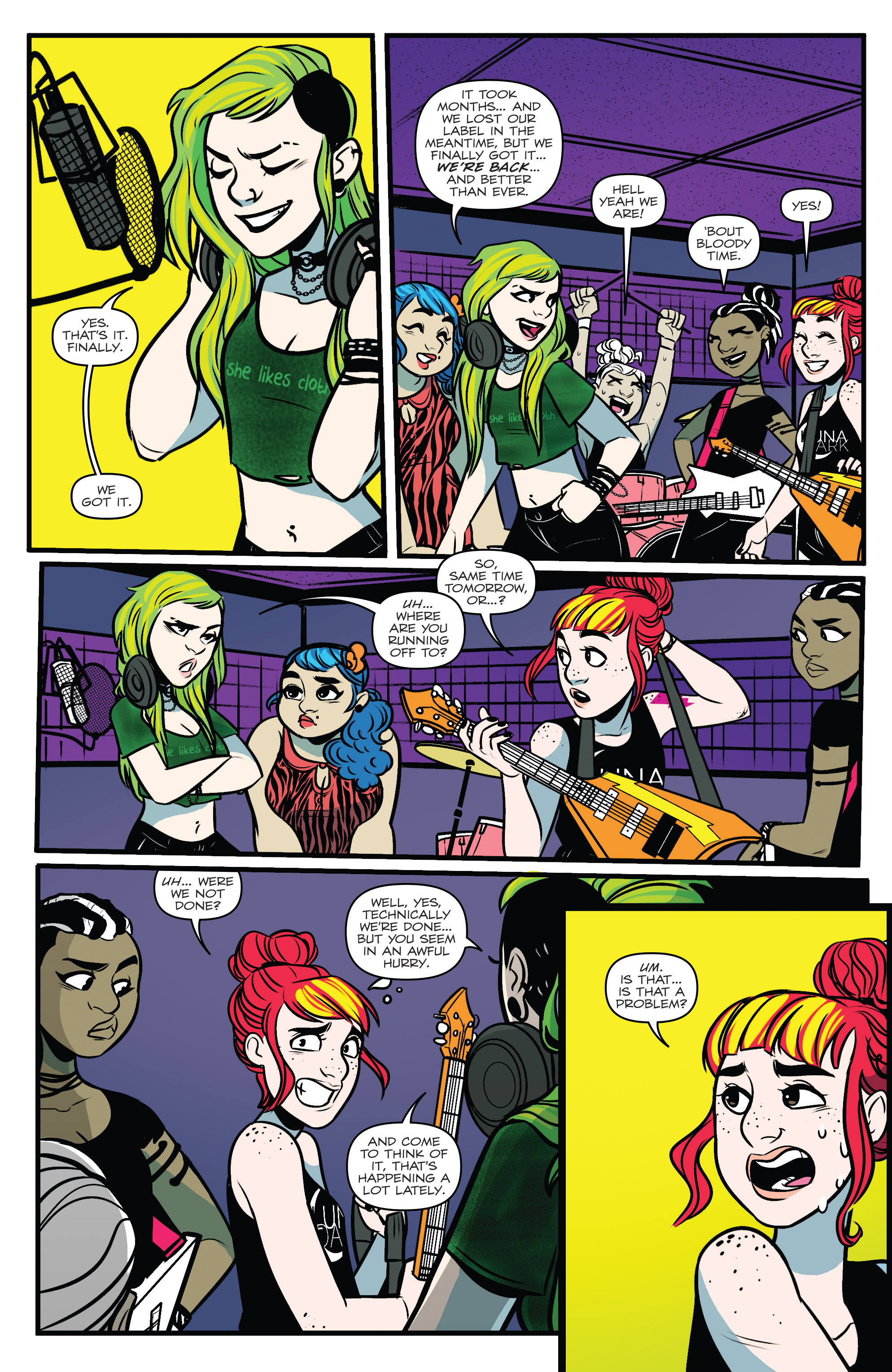 Read online Jem: The Misfits comic -  Issue #3 - 6