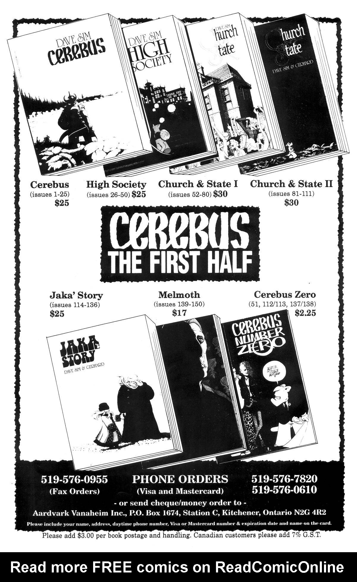 Read online Cerebus comic -  Issue #226 - 24