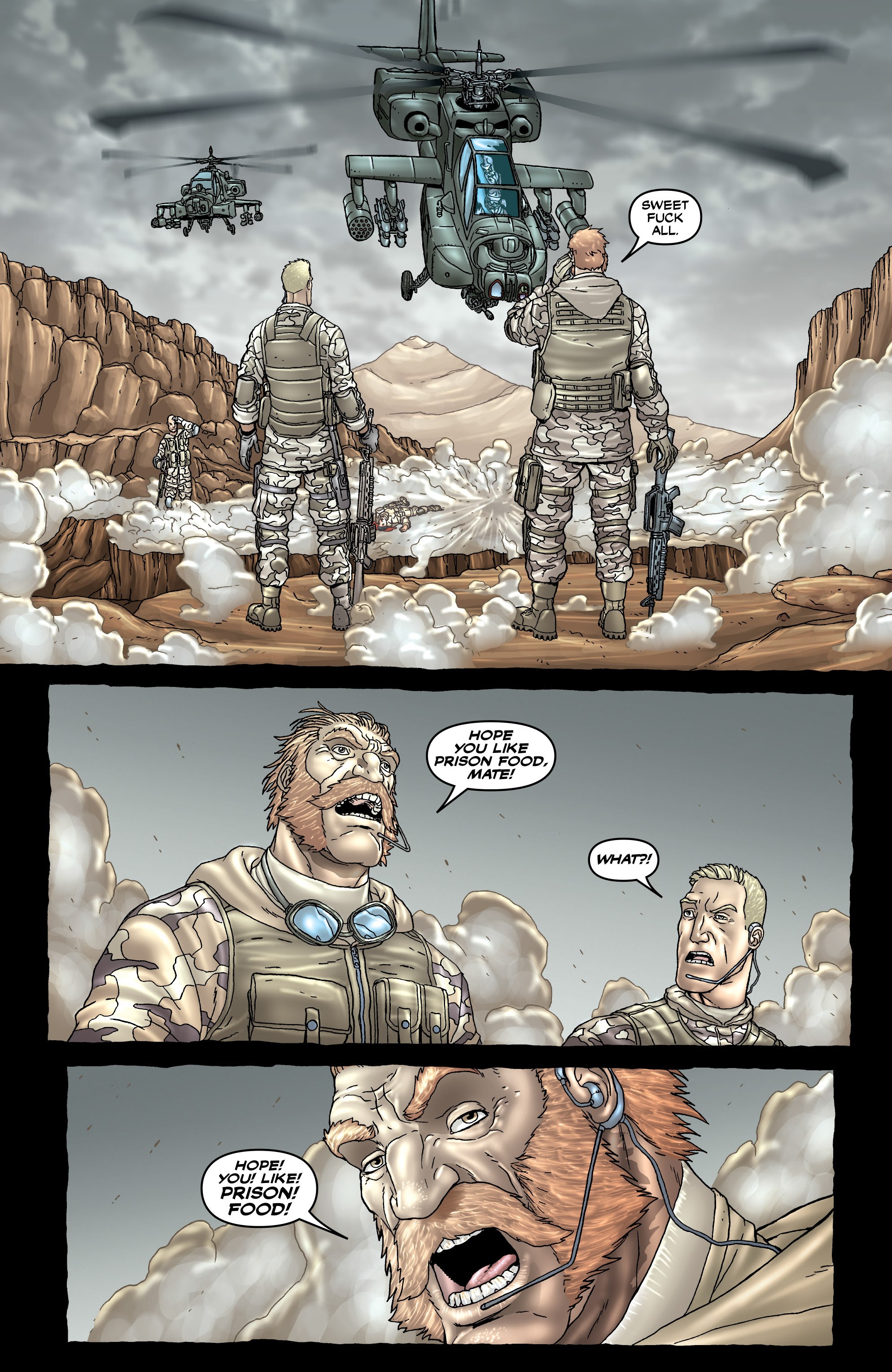 Read online Garth Ennis' 303 comic -  Issue #2 - 21