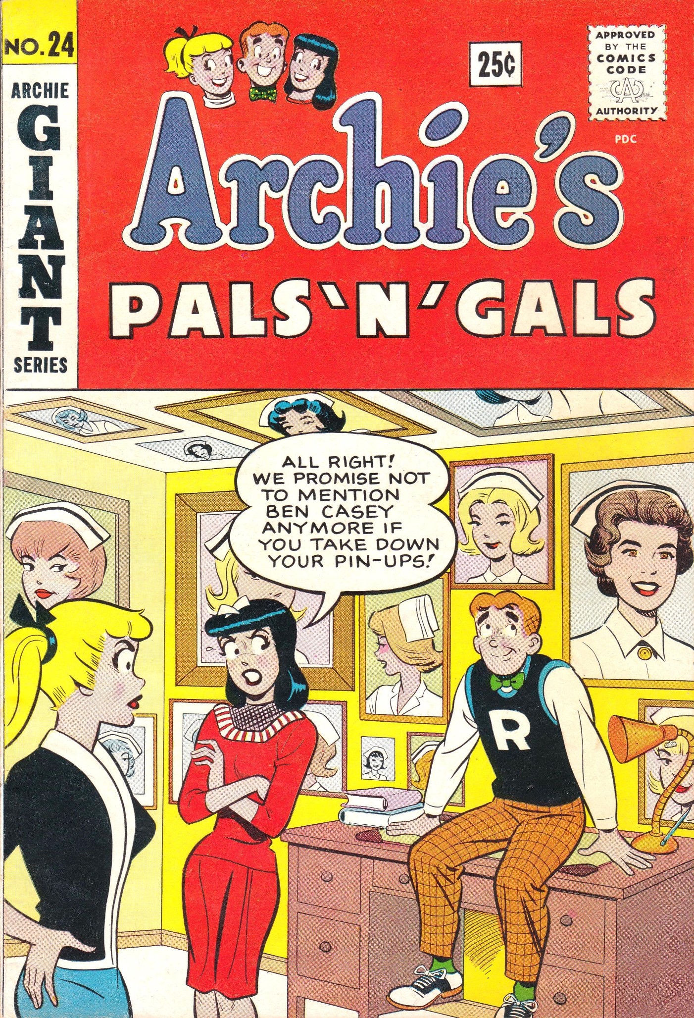 Read online Archie's Pals 'N' Gals (1952) comic -  Issue #24 - 1