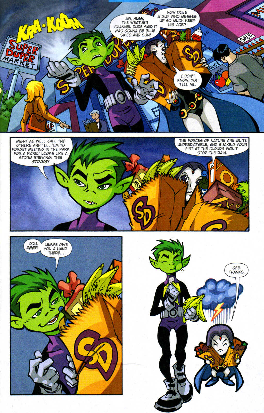 Read online Teen Titans Go! (2003) comic -  Issue #6 - 2