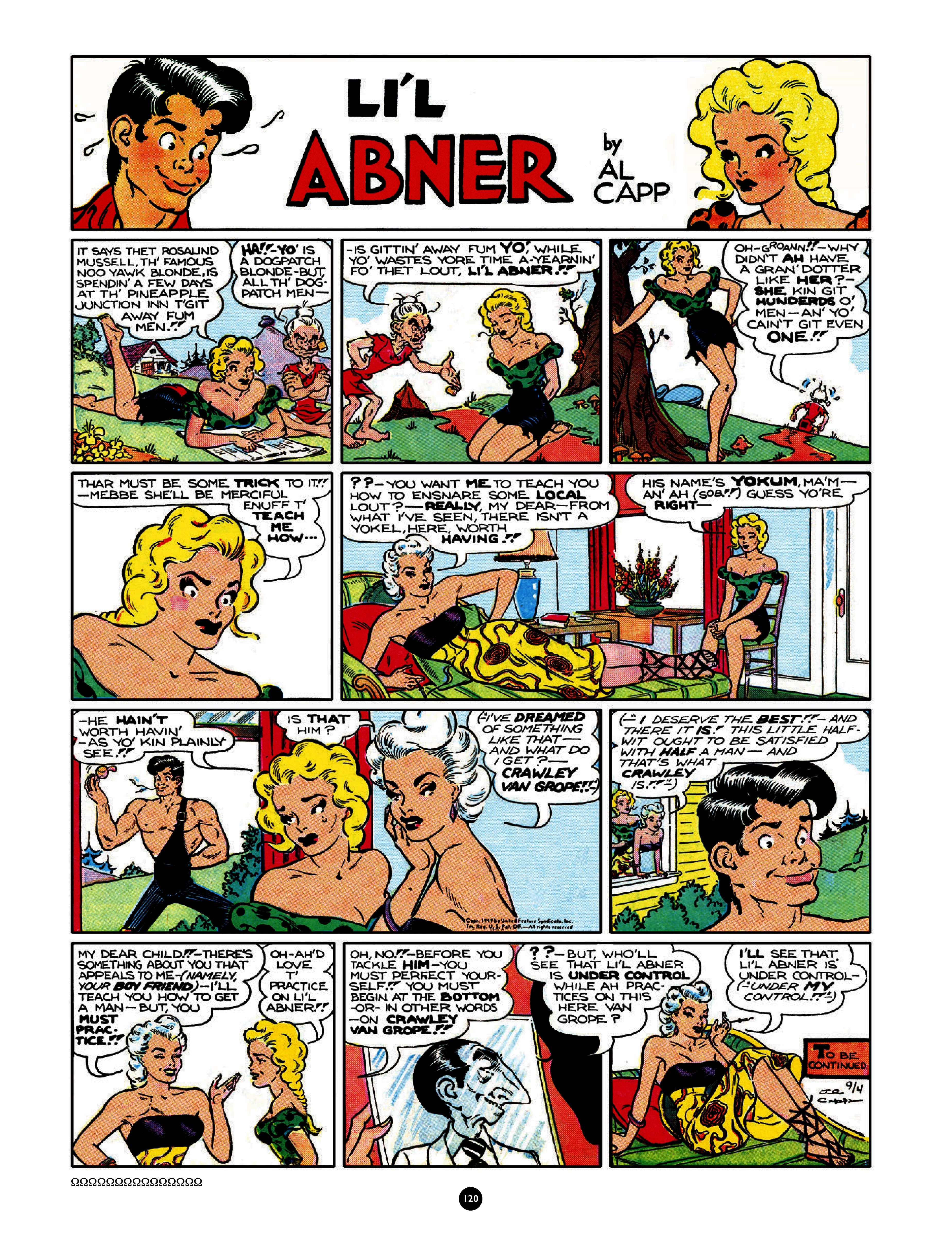 Read online Al Capp's Li'l Abner Complete Daily & Color Sunday Comics comic -  Issue # TPB 8 (Part 2) - 24
