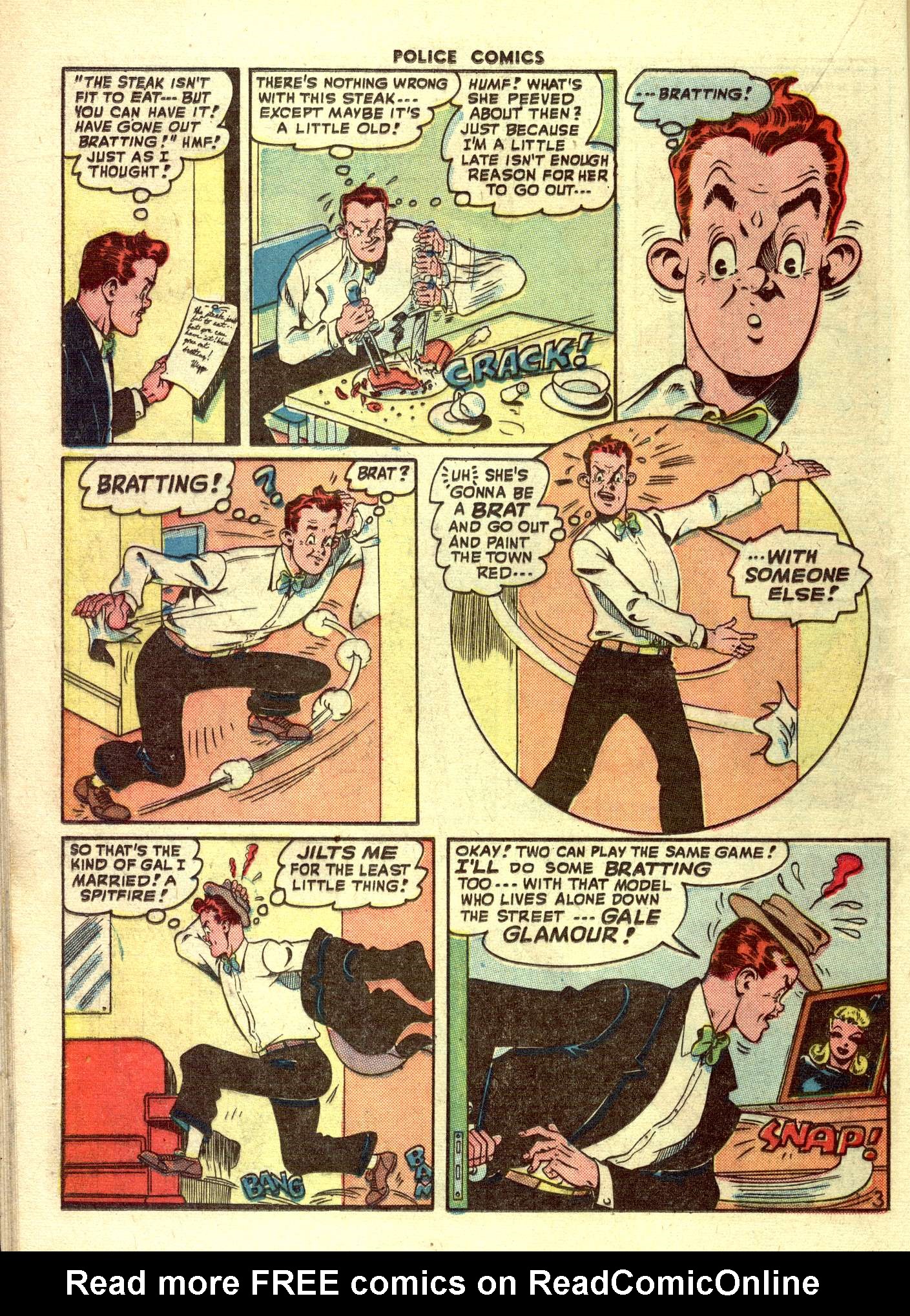 Read online Police Comics comic -  Issue #78 - 22