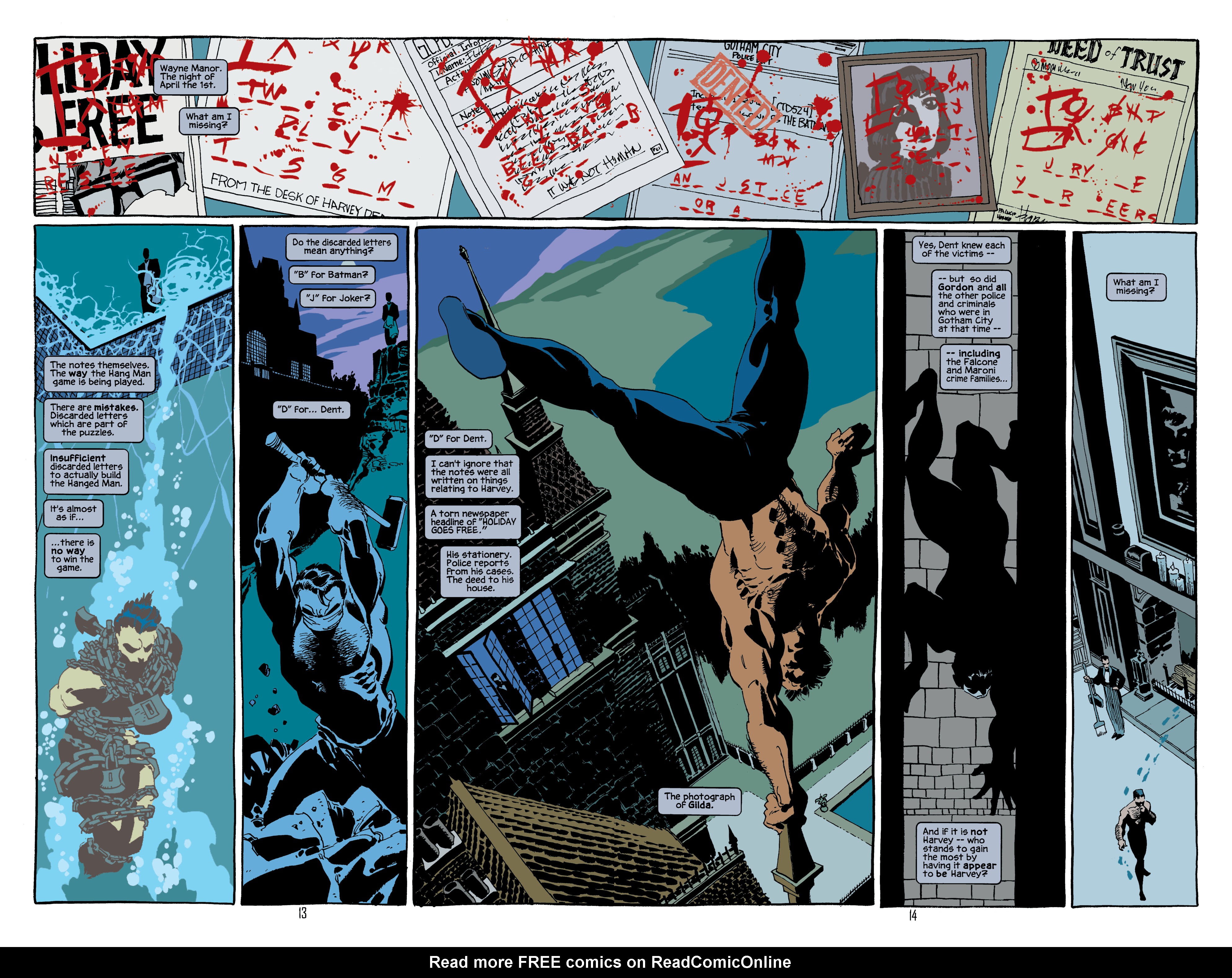 Read online Batman: Dark Victory (1999) comic -  Issue #7 - 14