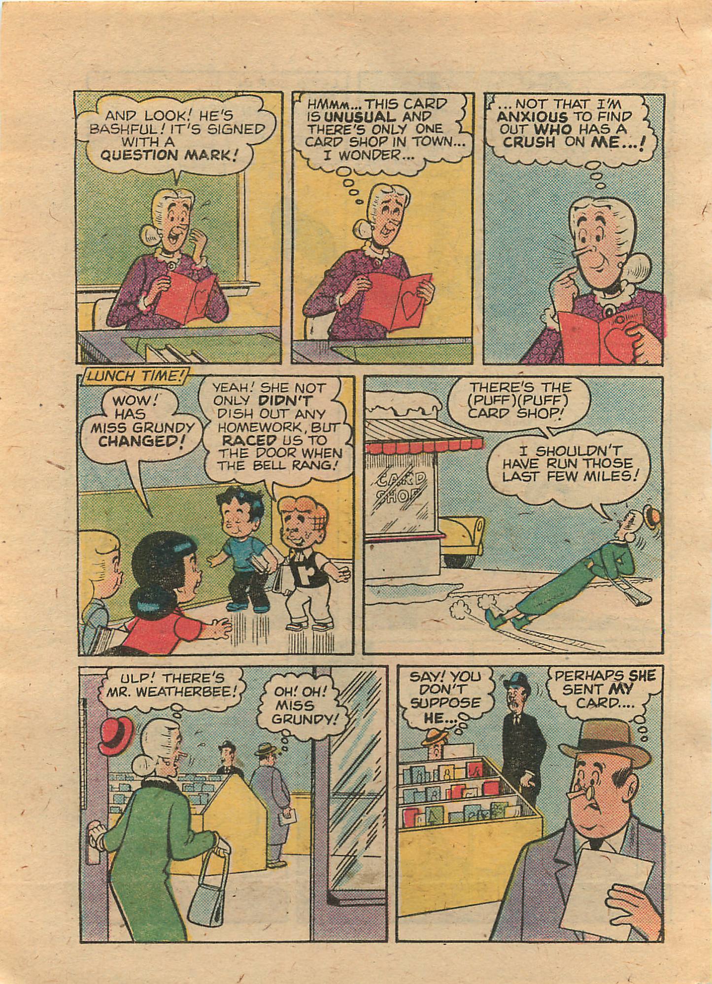 Read online Little Archie Comics Digest Magazine comic -  Issue #4 - 142