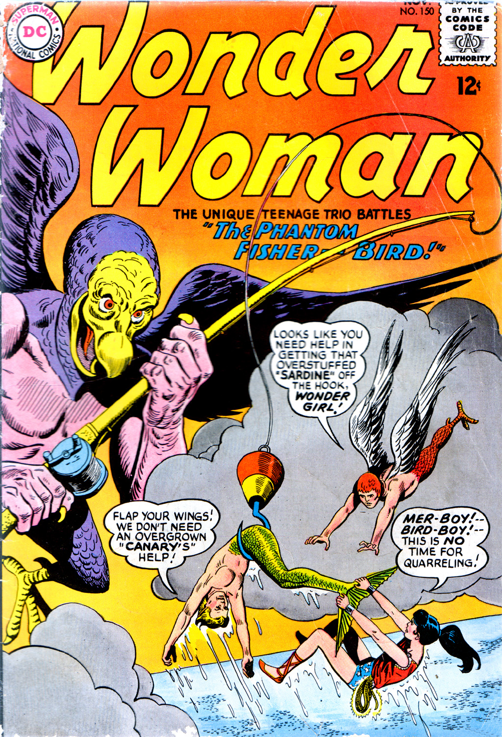 Read online Wonder Woman (1942) comic -  Issue #150 - 1