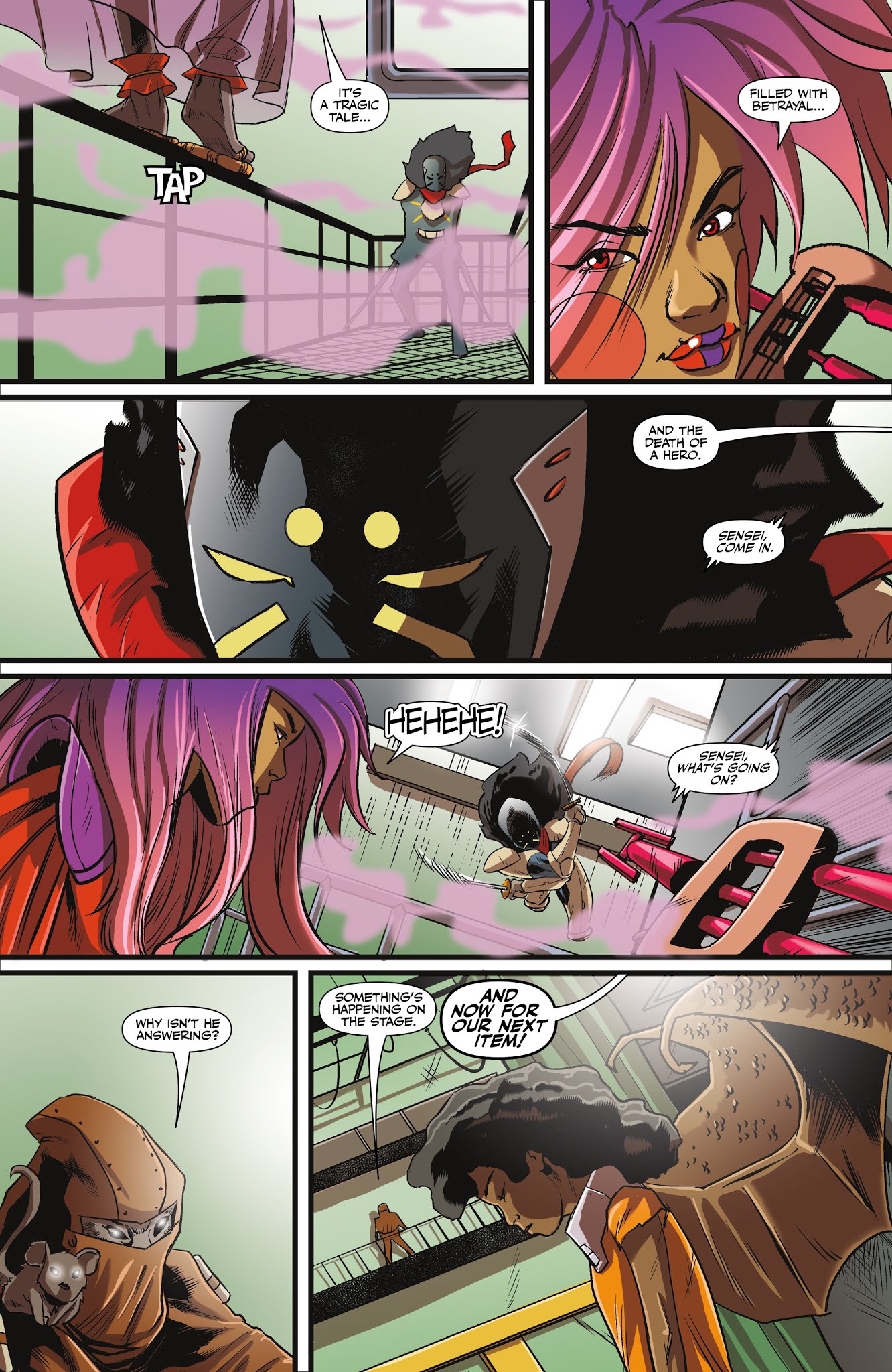 Read online Black: Widows and Orphans comic -  Issue #2 - 16