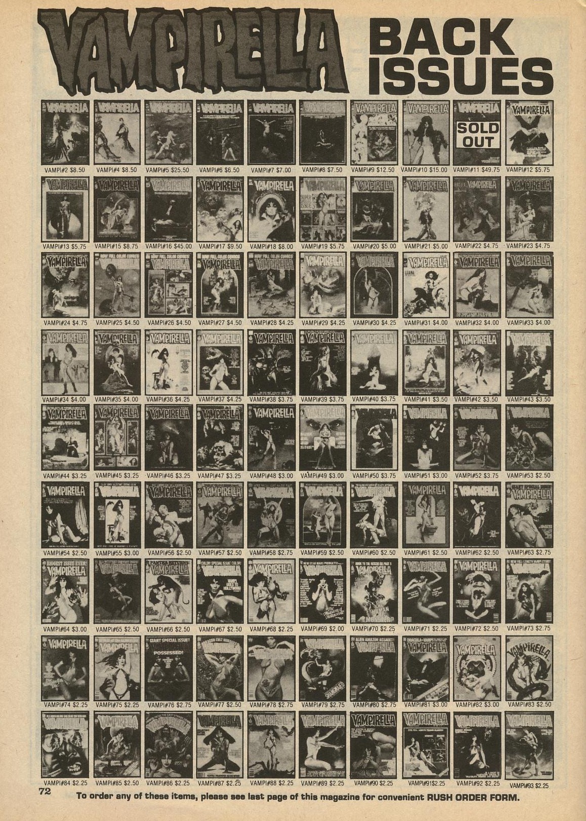 Read online Vampirella (1969) comic -  Issue #102 - 72