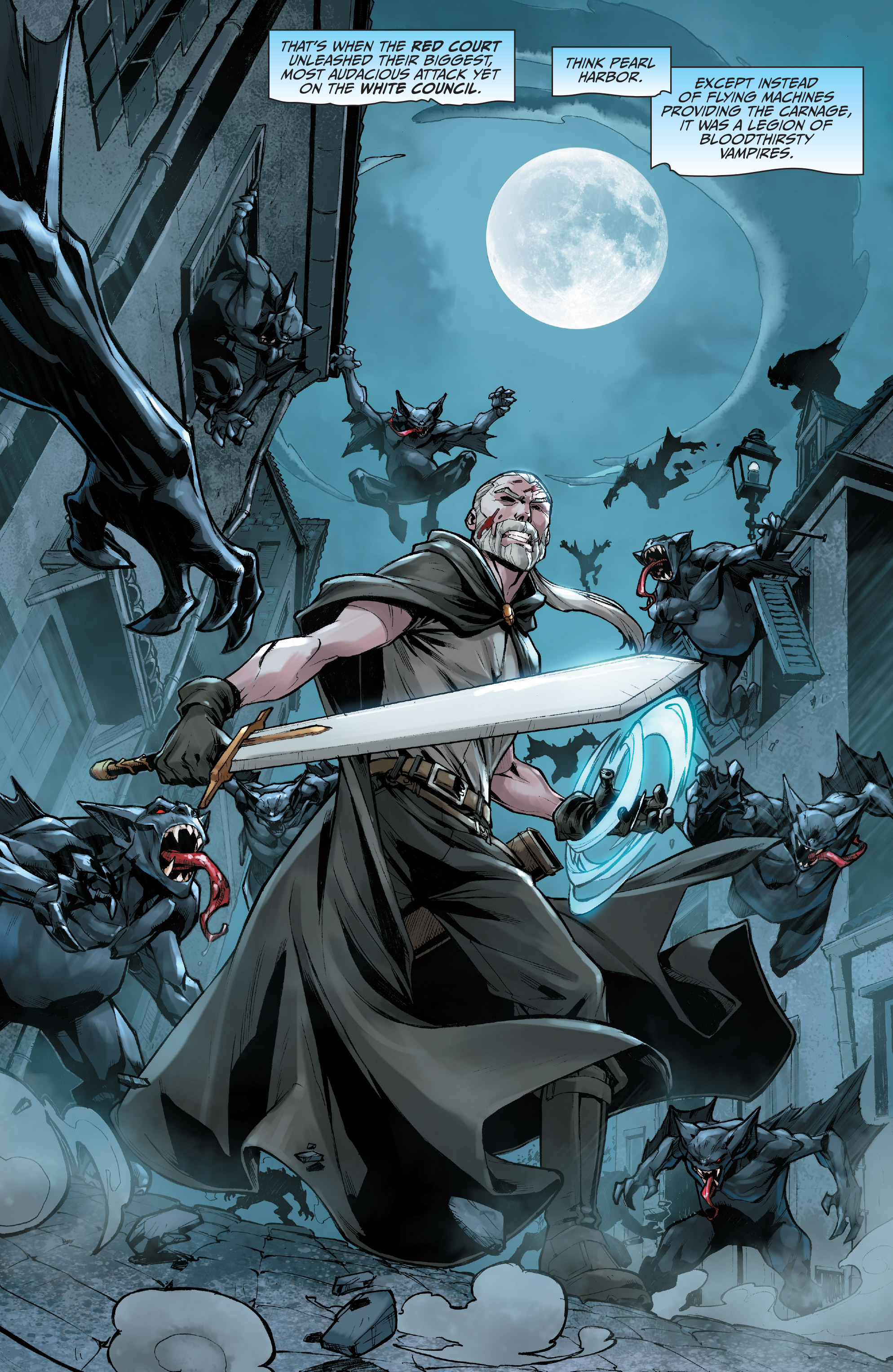 Read online Jim Butcher's The Dresden Files: War Cry comic -  Issue #1 - 5