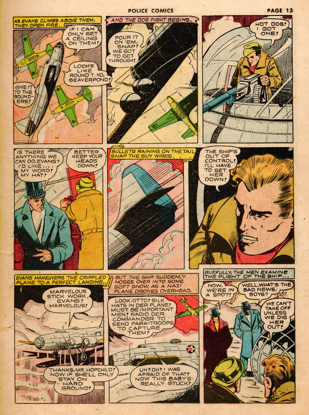 Read online Police Comics comic -  Issue #9 - 16