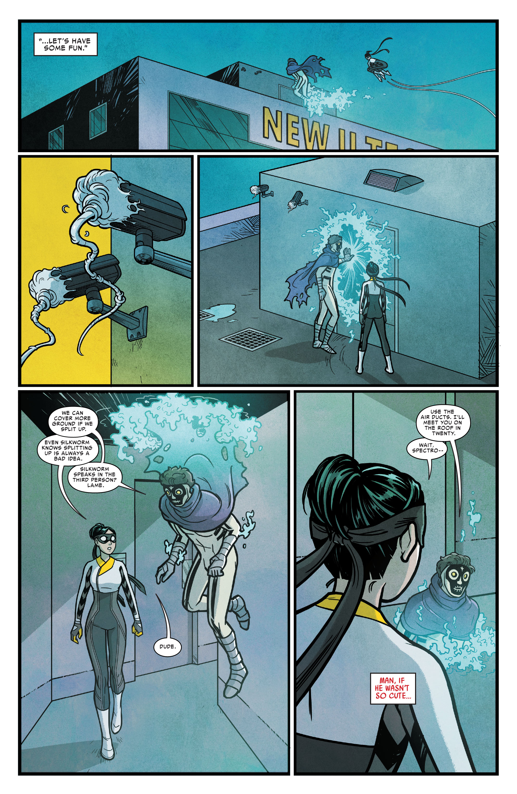 Read online Silk: Out of the Spider-Verse comic -  Issue # TPB 3 (Part 2) - 21