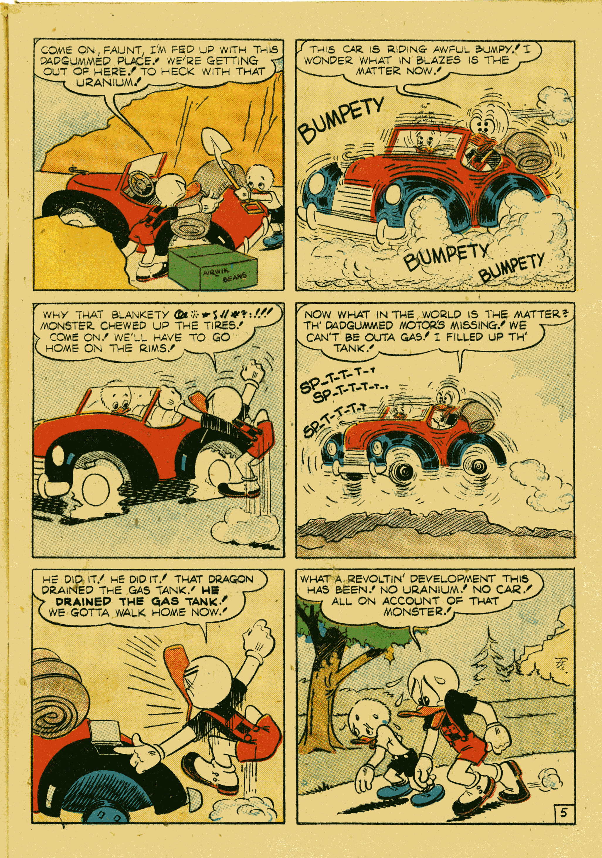 Read online Super Duck Comics comic -  Issue #34 - 7