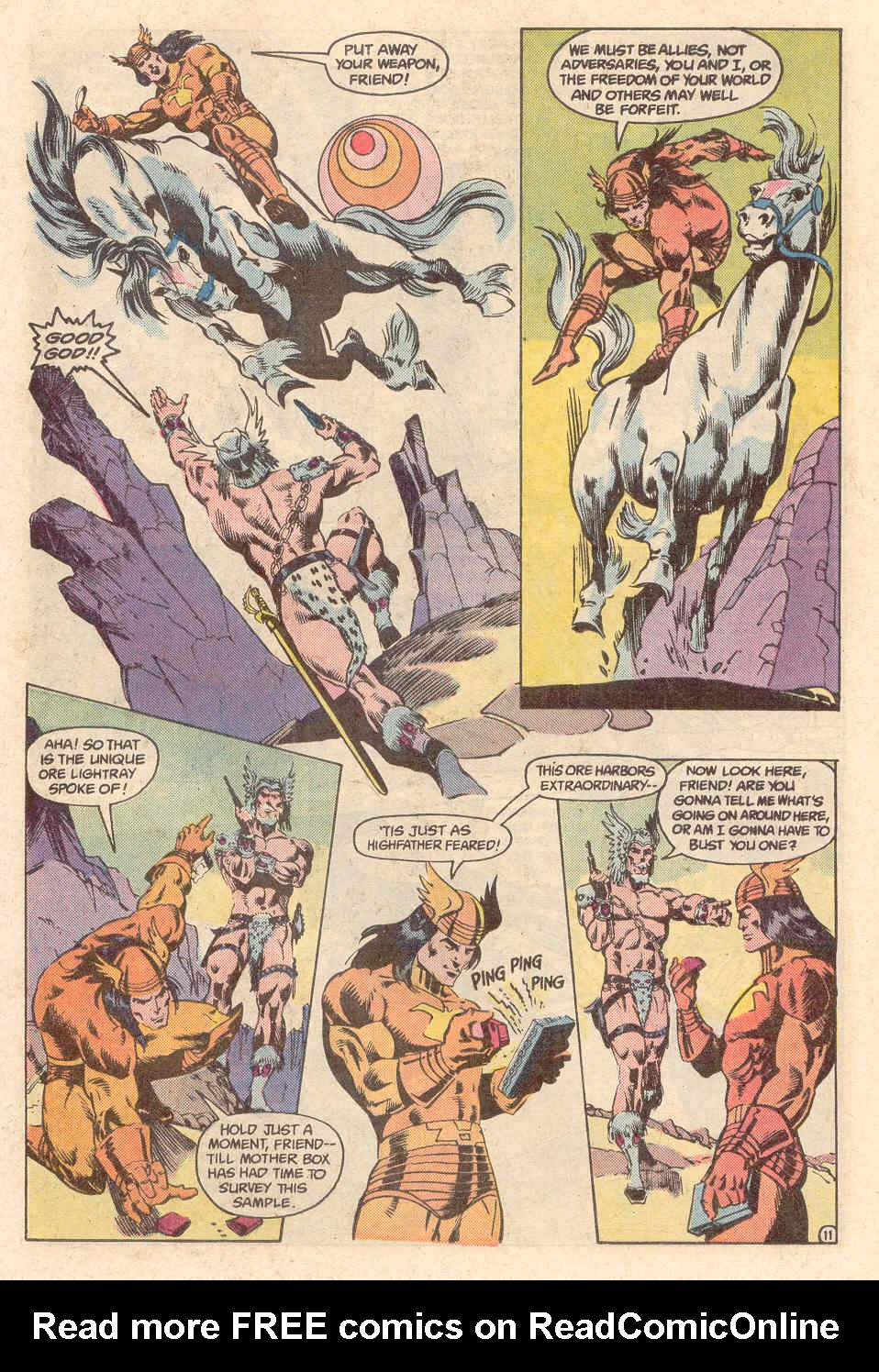 Read online Warlord (1976) comic -  Issue # _Annual 1 - 11