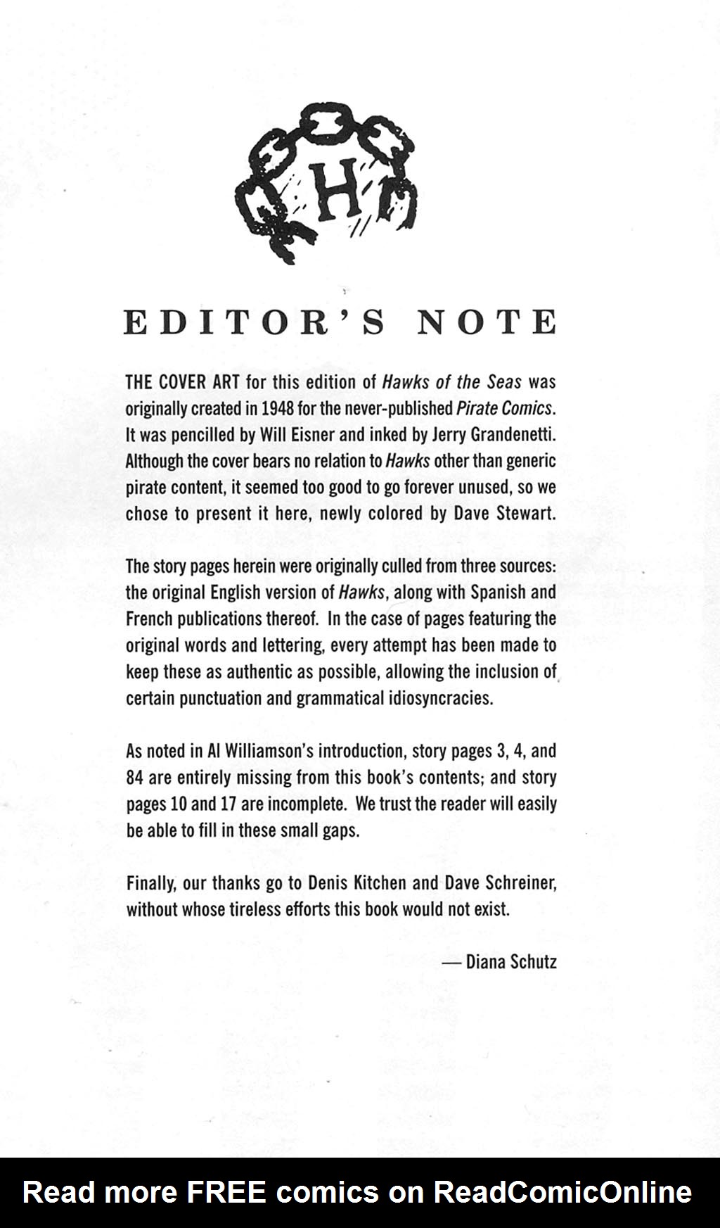 Read online Will Eisner's Hawks of the Seas comic -  Issue # TPB - 9