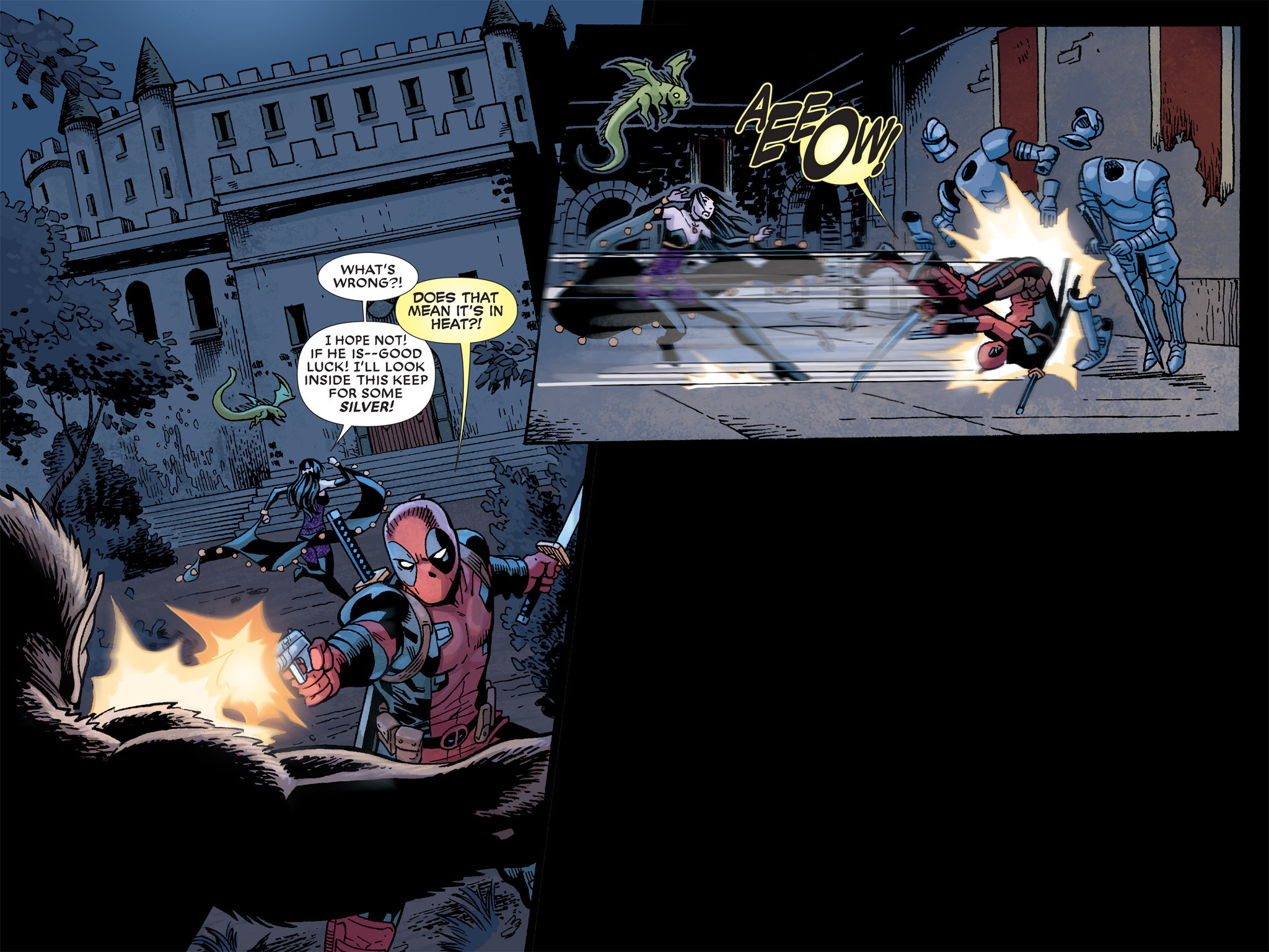 Read online Deadpool: Dracula's Gauntlet comic -  Issue # Part 6 - 28