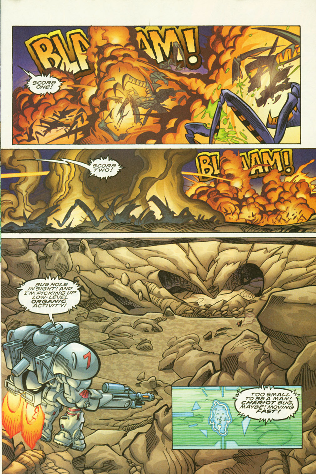 Read online Starship Troopers: Dominant Species comic -  Issue #4 - 8
