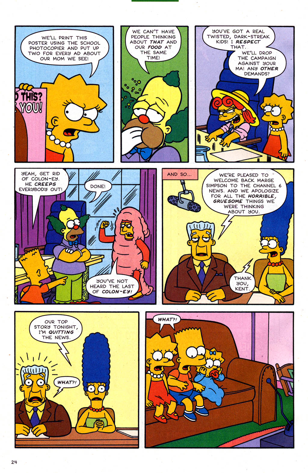 Read online Simpsons Comics comic -  Issue #103 - 25