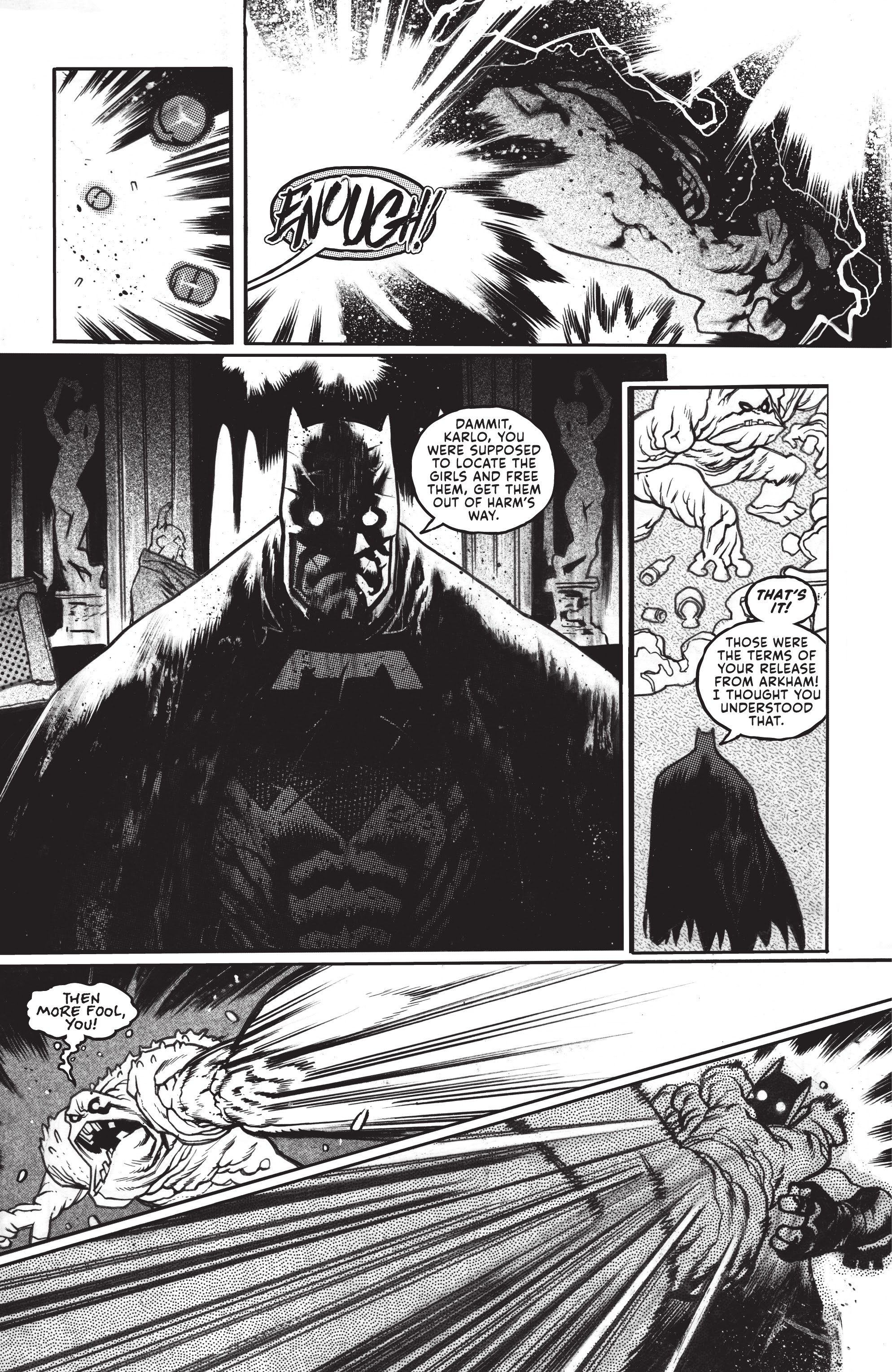 Read online Batman Black & White comic -  Issue #6 - 36