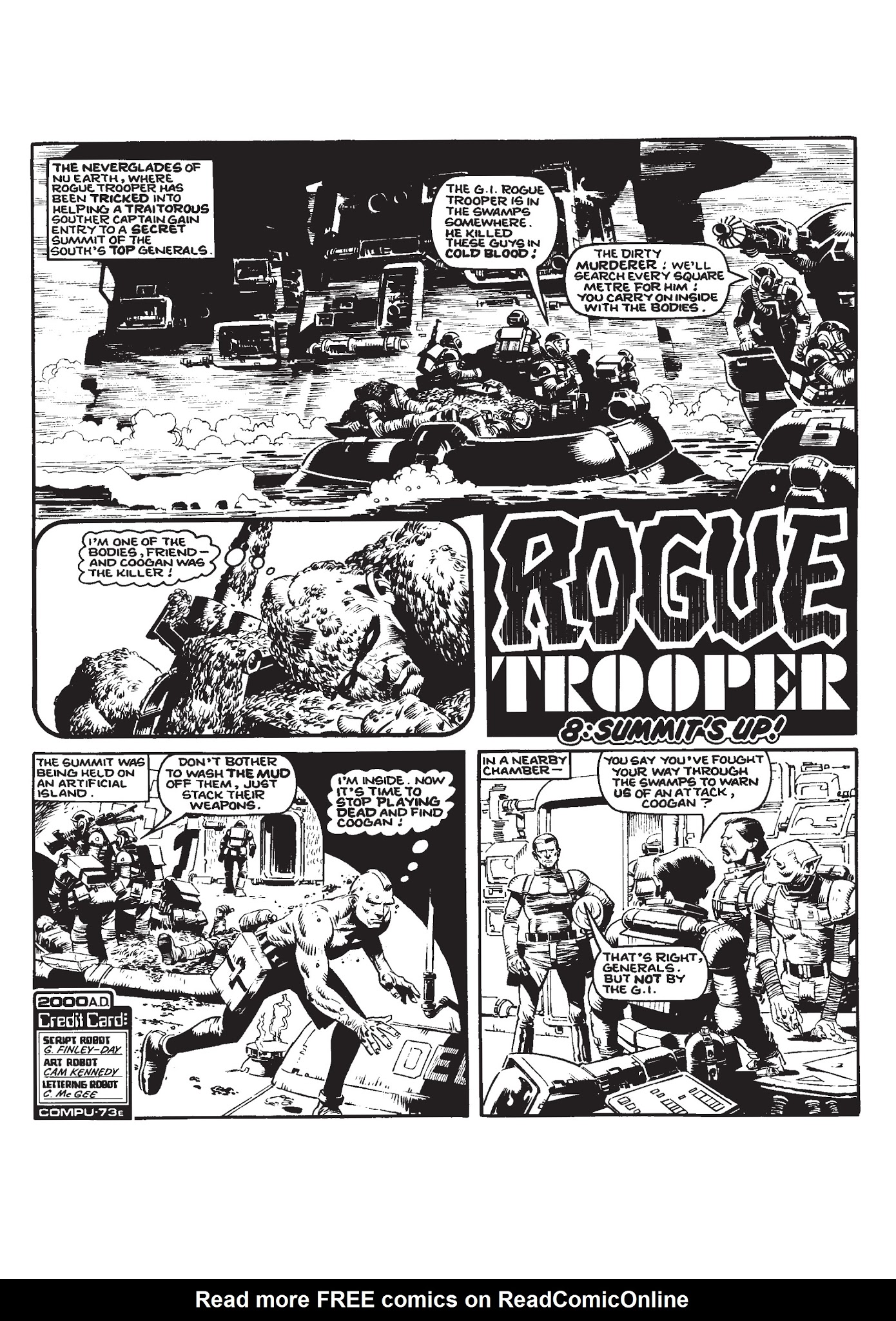Read online Rogue Trooper: Tales of Nu-Earth comic -  Issue # TPB 2 - 261