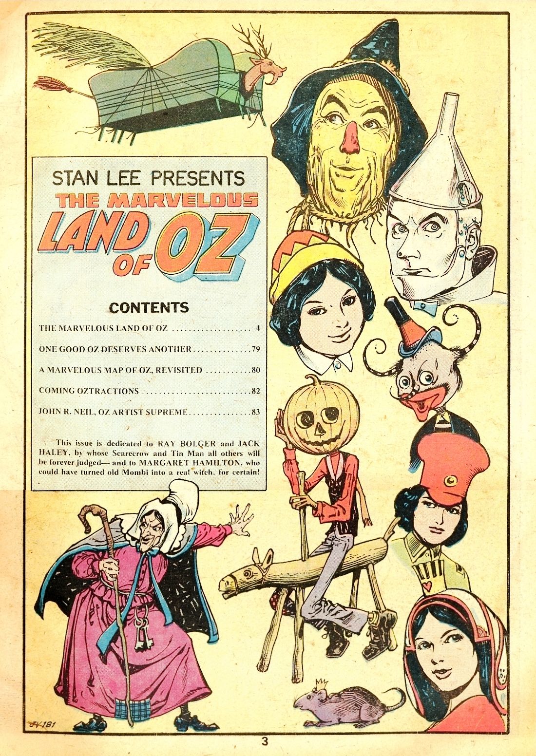 Read online Marvel Treasury of Oz featuring the Marvelous Land of Oz comic -  Issue # Full - 3
