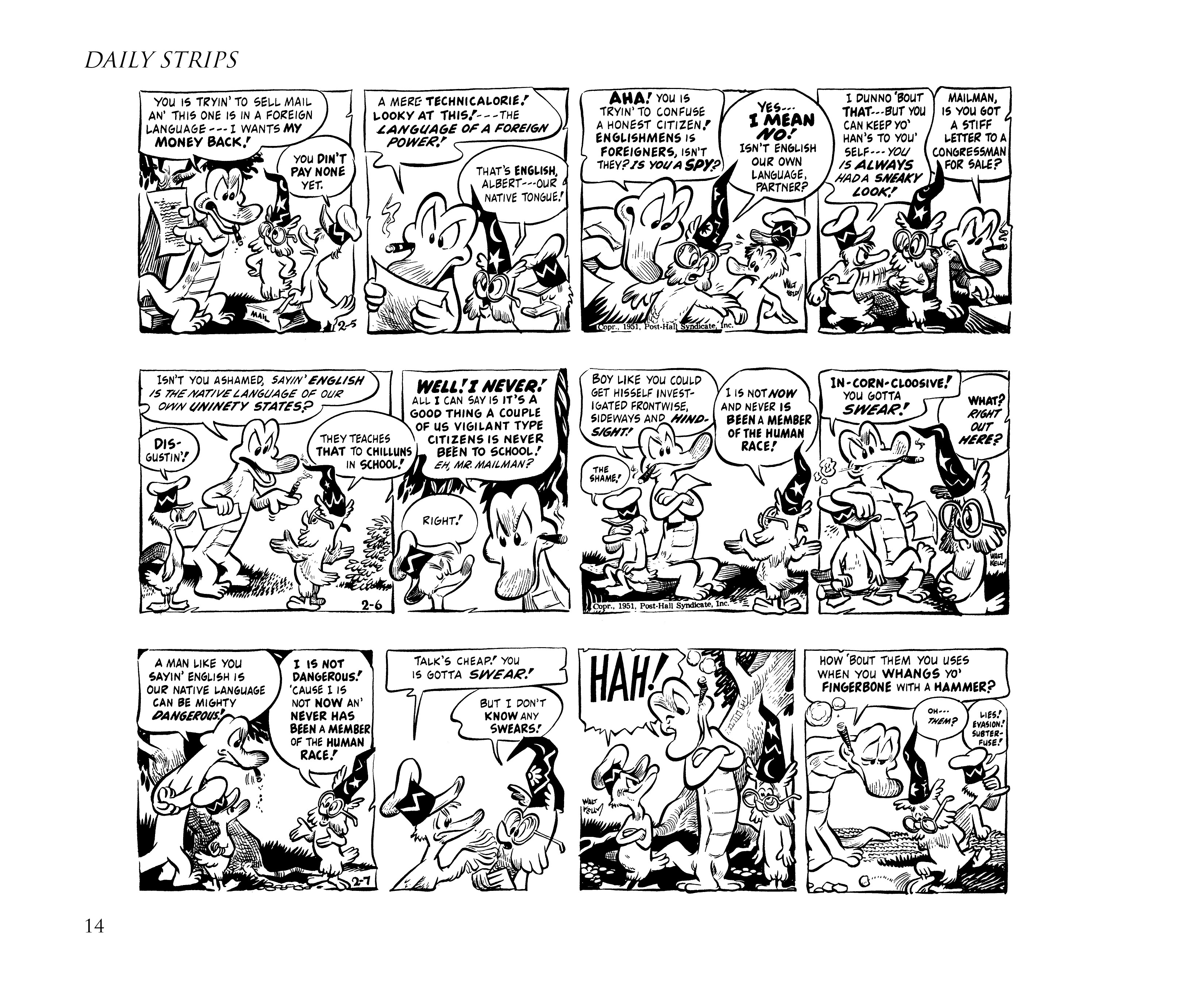 Read online Pogo by Walt Kelly: The Complete Syndicated Comic Strips comic -  Issue # TPB 2 (Part 1) - 32