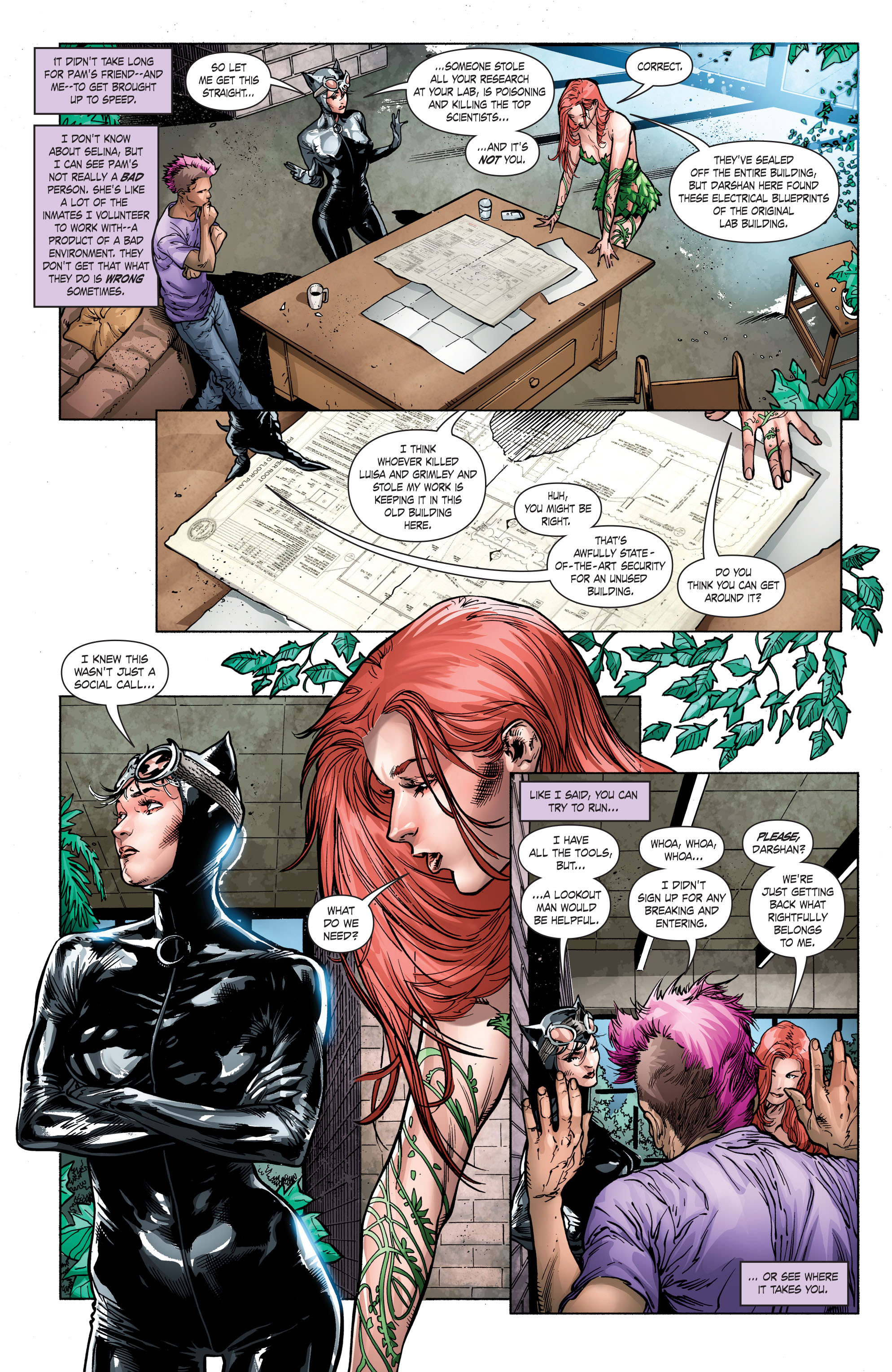 Read online Poison Ivy: Cycle of Life and Death comic -  Issue #4 - 6