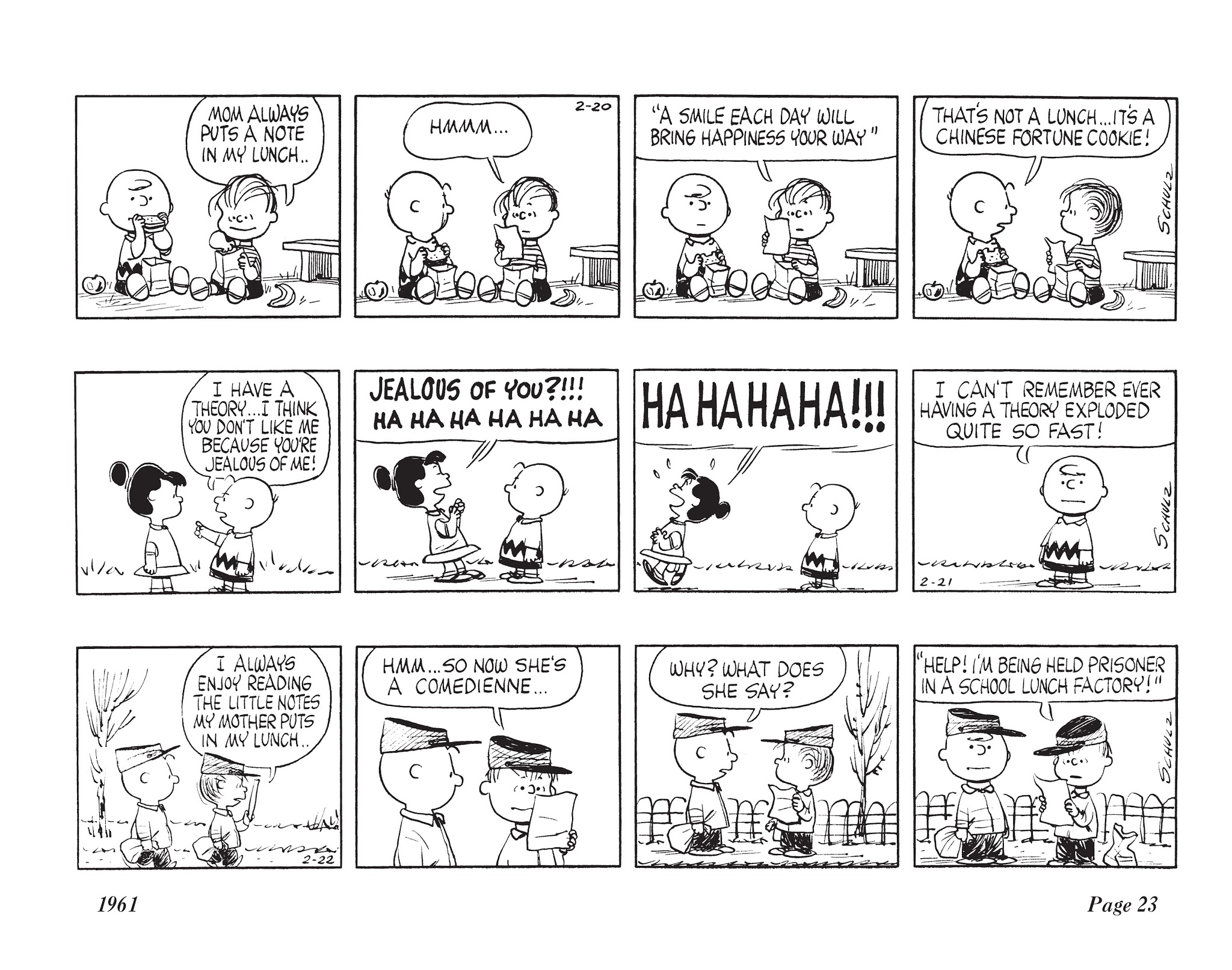 Read online The Complete Peanuts comic -  Issue # TPB 6 - 38