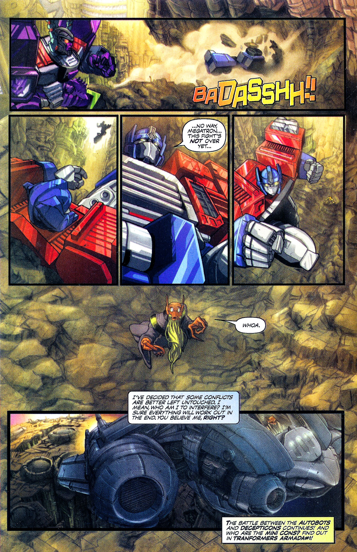 Read online Transformers: Generation 1 (2002) comic -  Issue # _Preview - 23