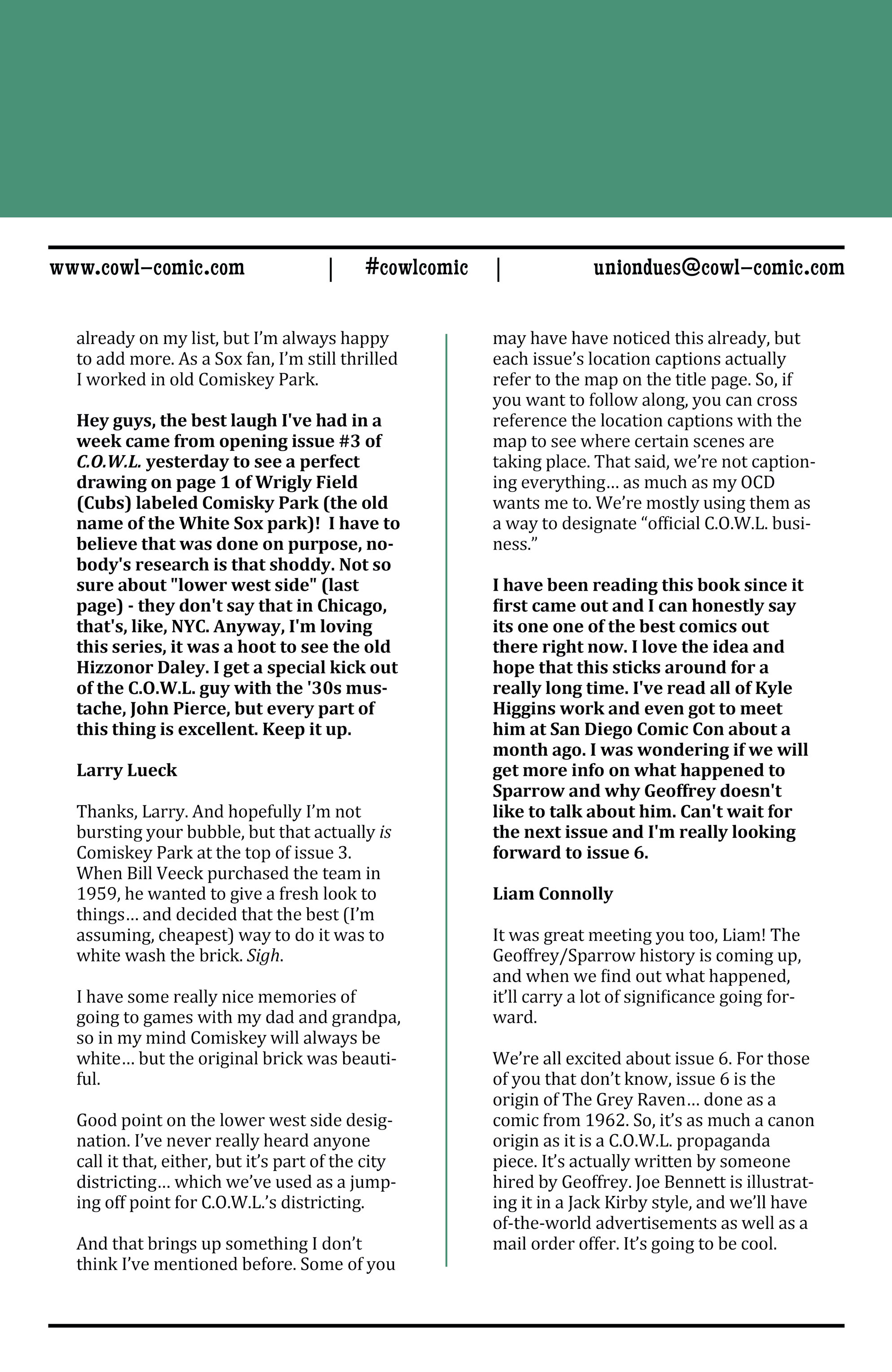 Read online C.O.W.L. comic -  Issue #5 - 26