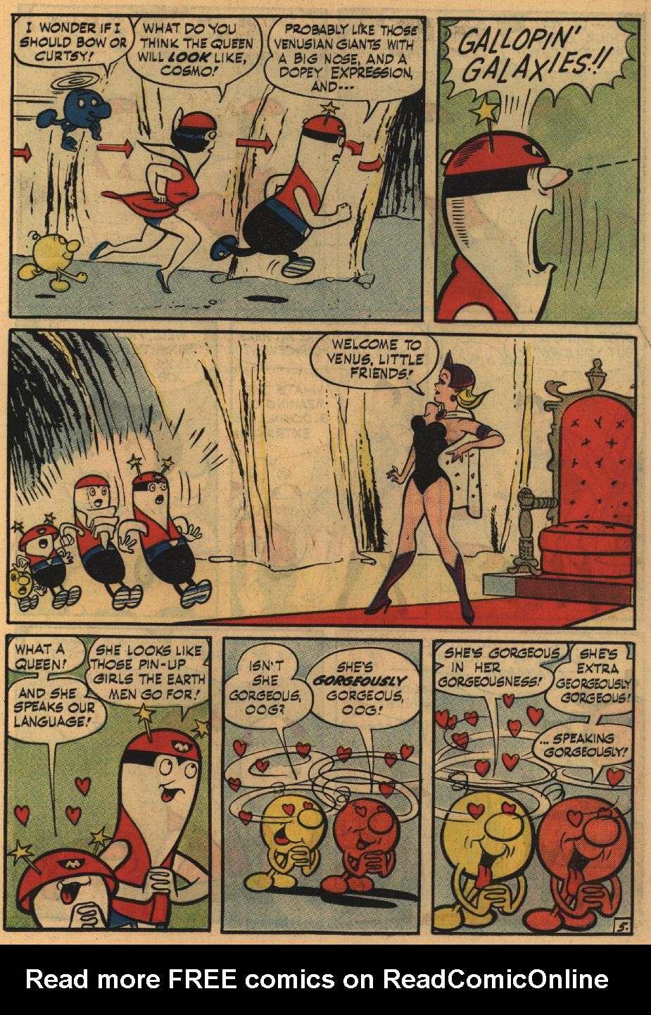 Read online Cosmo the Merry Martian comic -  Issue #4 - 7