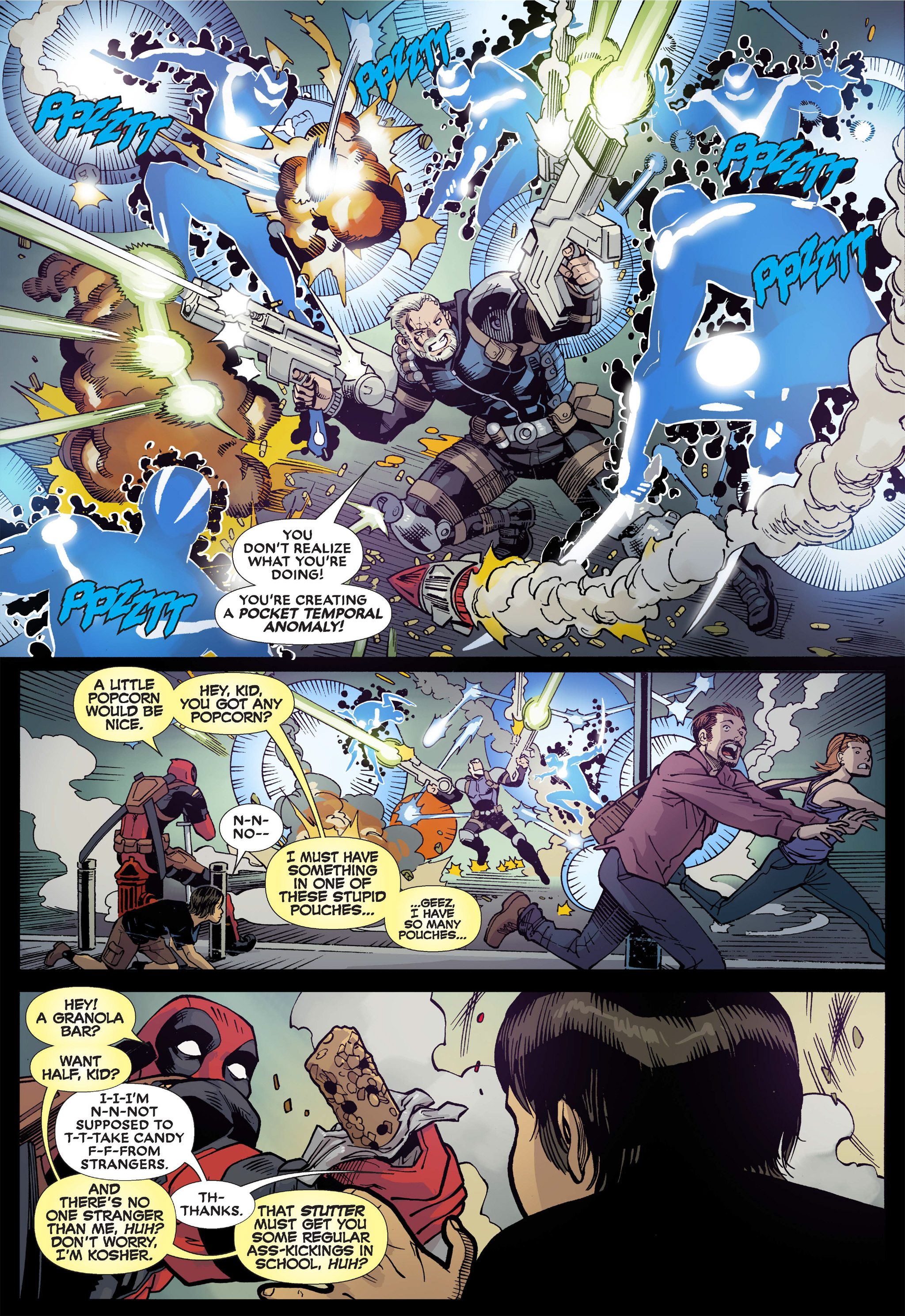 Read online Deadpool & Cable: Split Second Infinite Comic comic -  Issue #3 - 31
