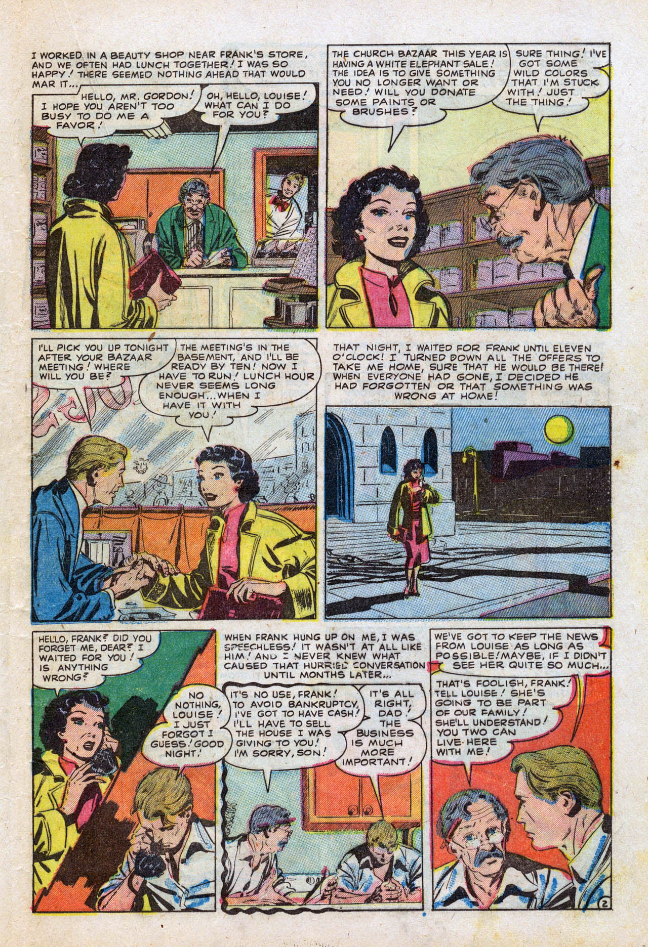 Read online Secret Story Romances comic -  Issue #9 - 21