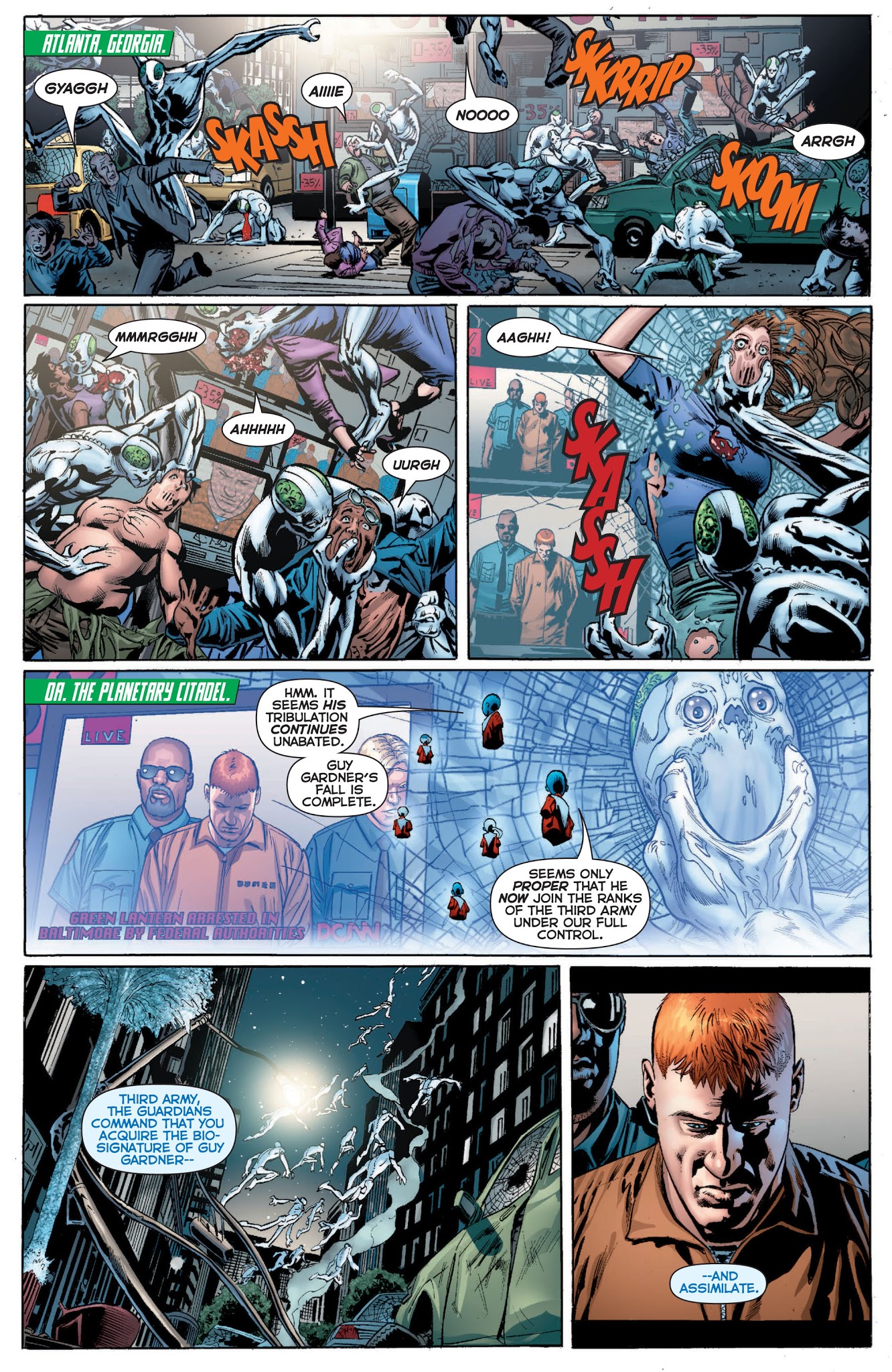 Read online Green Lantern: Rise of the Third Army comic -  Issue # TPB - 342