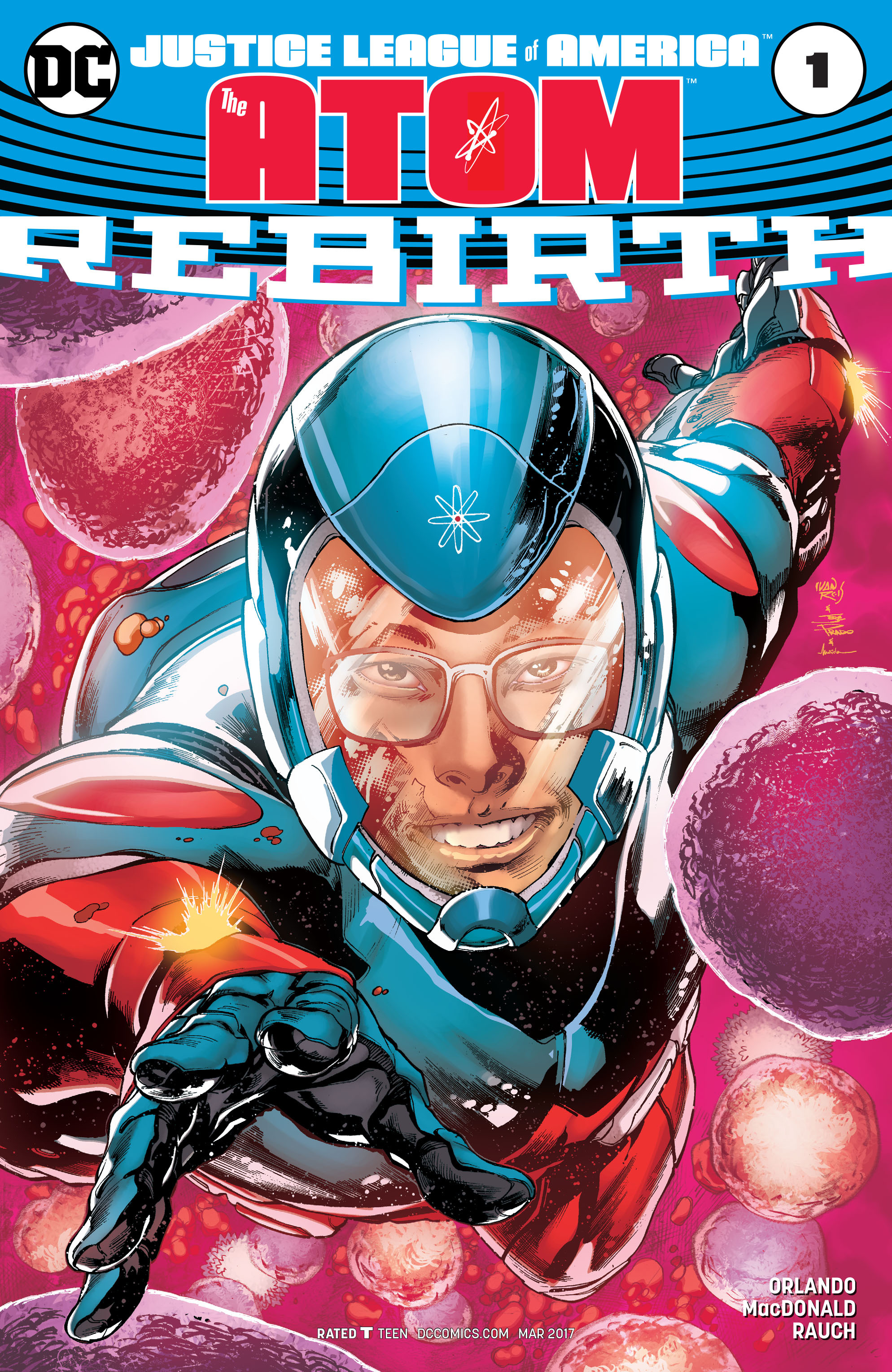 Read online Justice League of America: The Atom Rebirth comic -  Issue # Full - 1