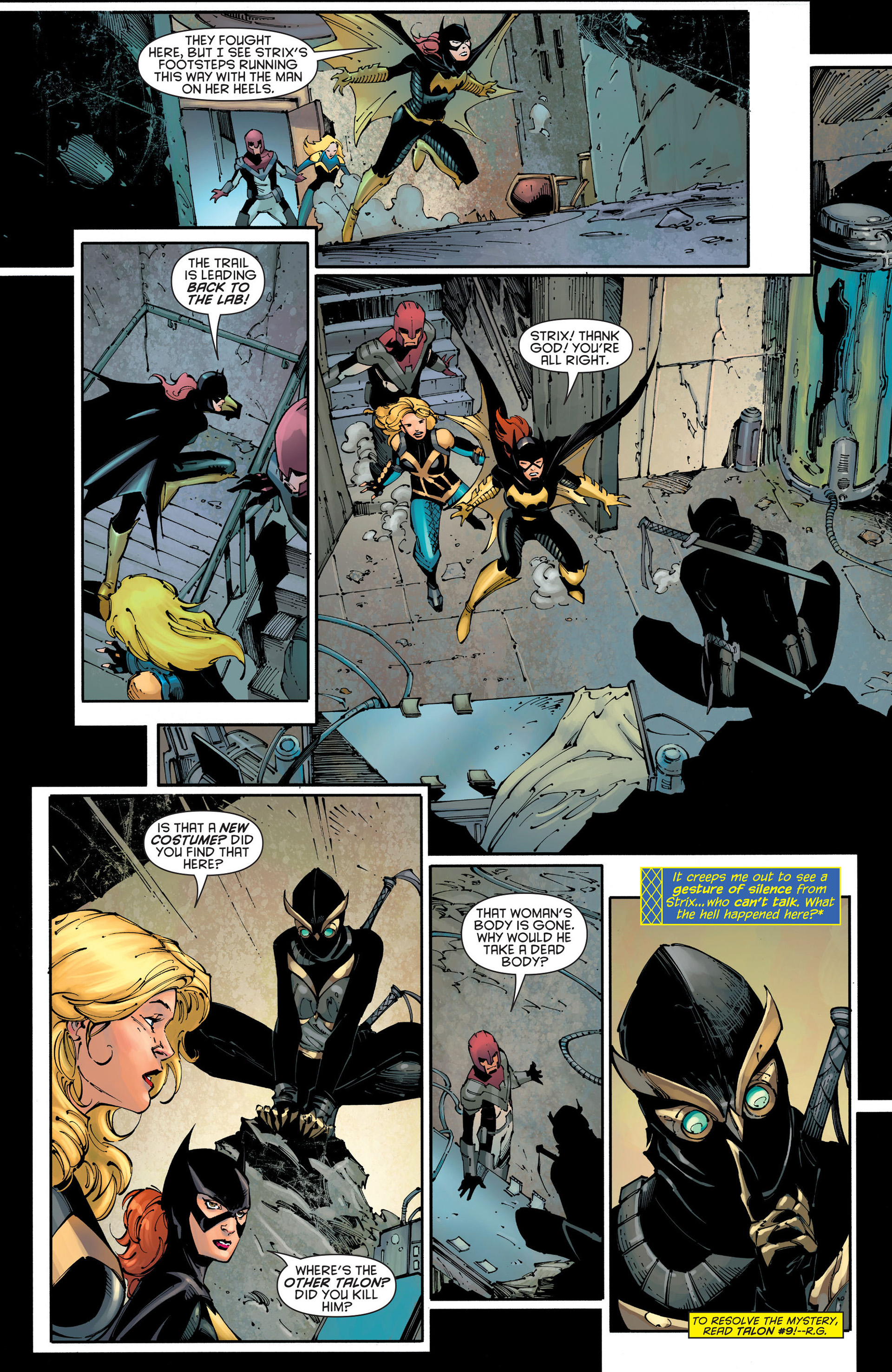 Read online Birds of Prey (2011) comic -  Issue #22 - 4