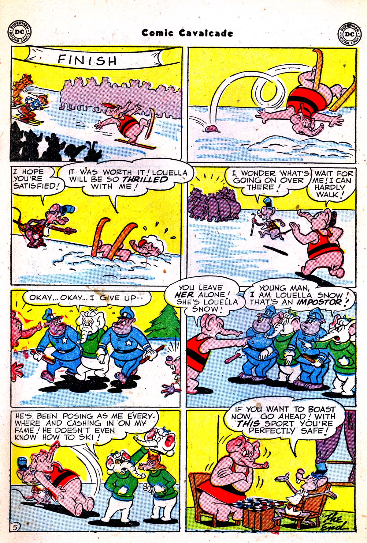 Read online Comic Cavalcade comic -  Issue #48 - 48