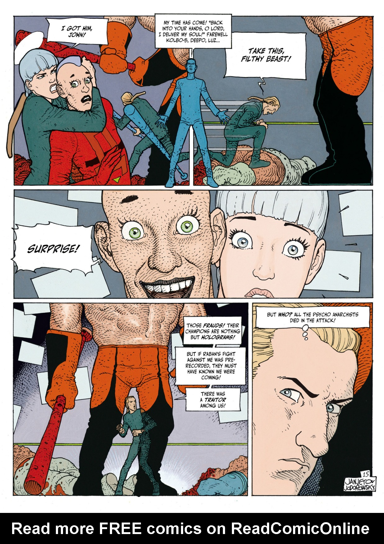 Read online Before the Incal comic -  Issue #5 - 18