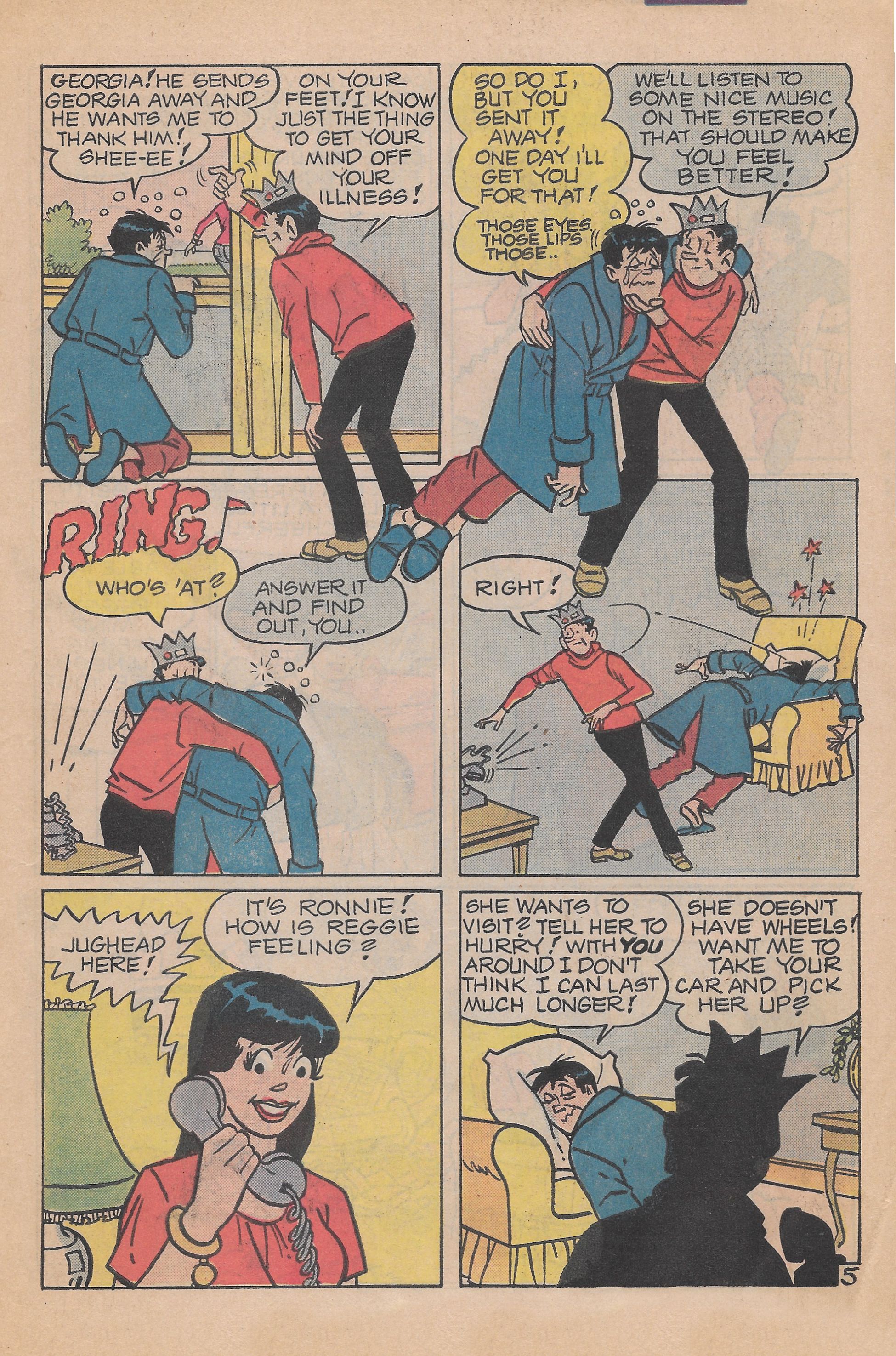 Read online Jughead (1965) comic -  Issue #341 - 7