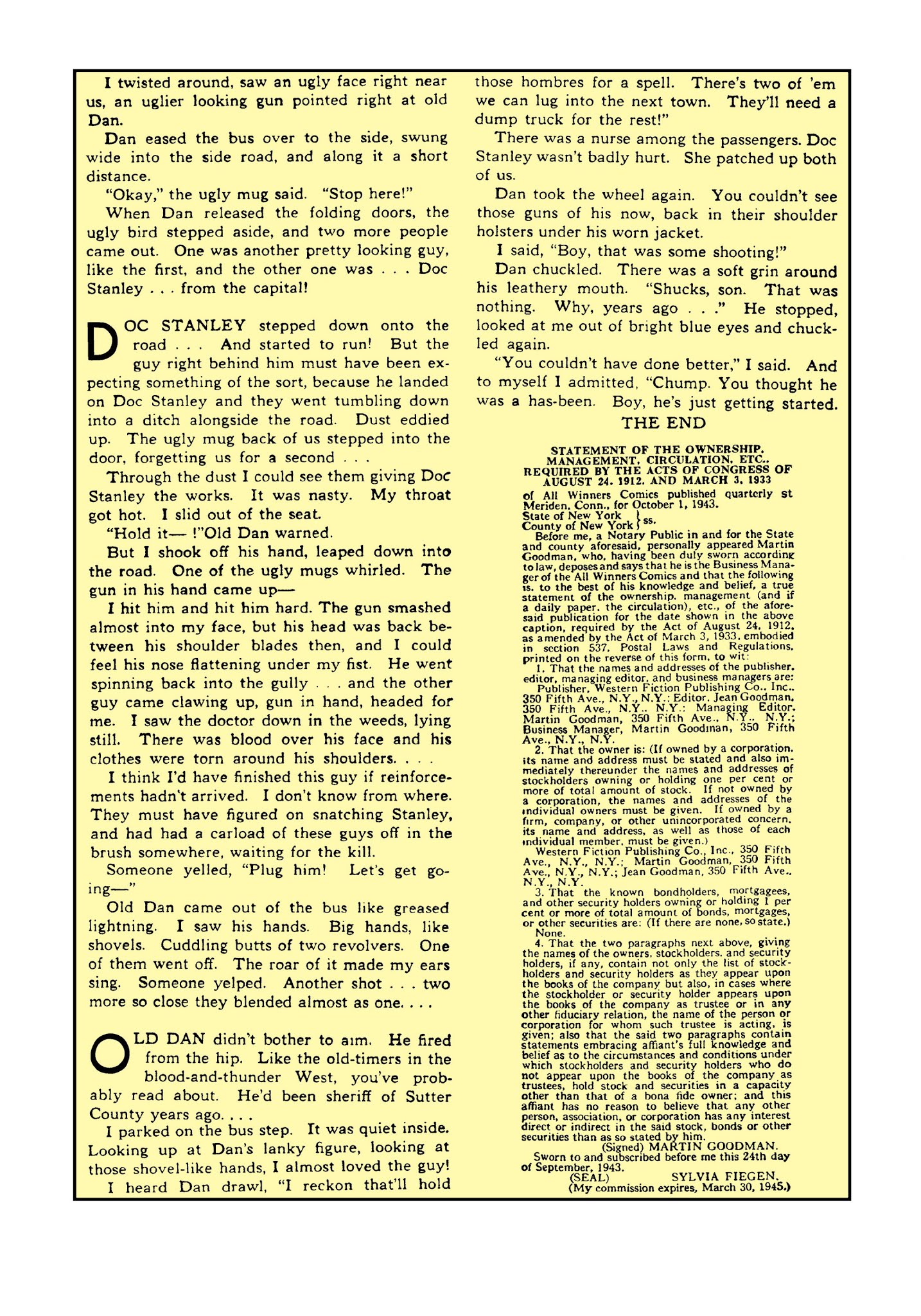 Read online Marvel Masterworks: Golden Age All Winners comic -  Issue # TPB 3 (Part 2) - 58