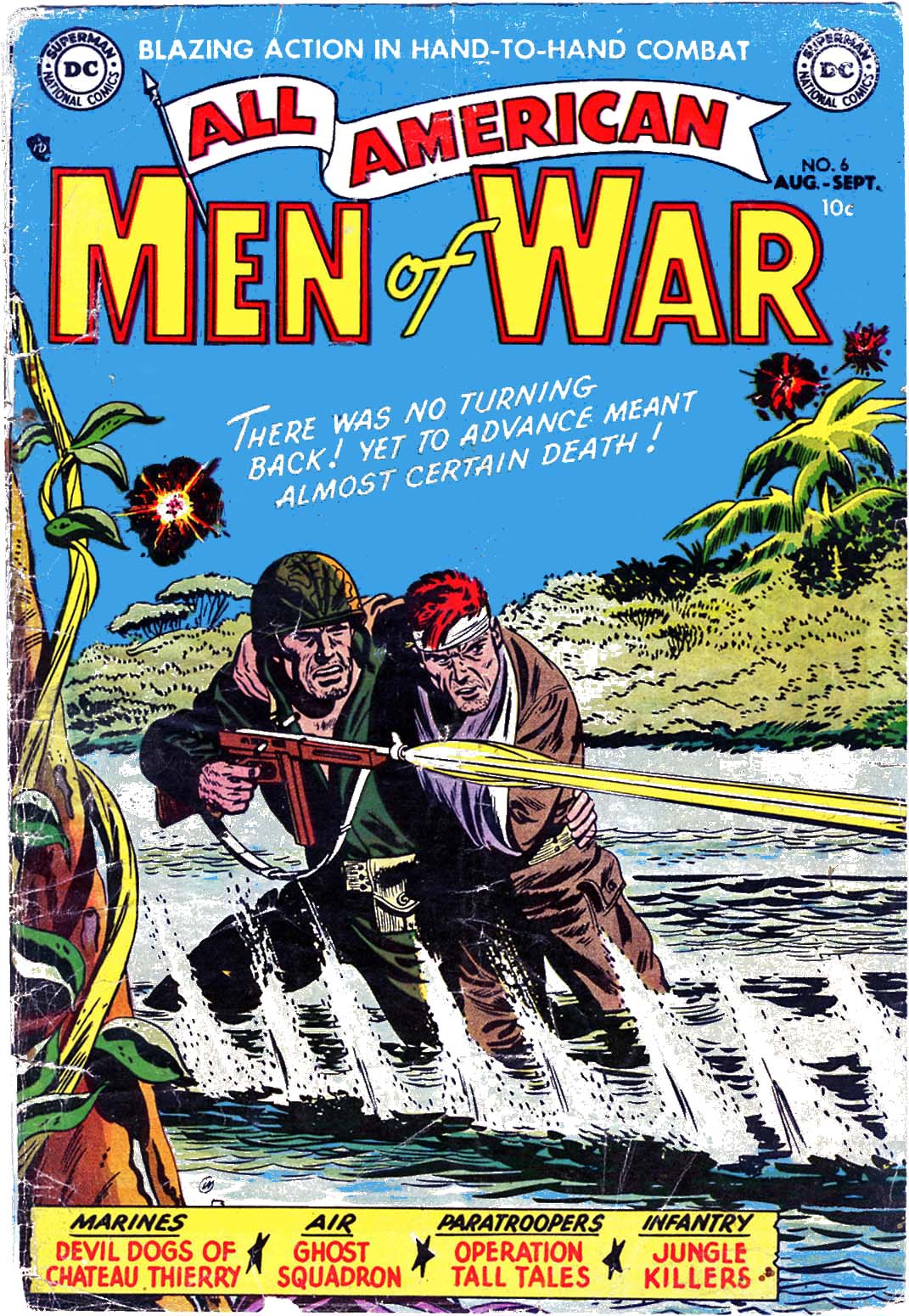 Read online All-American Men of War comic -  Issue #6 - 1