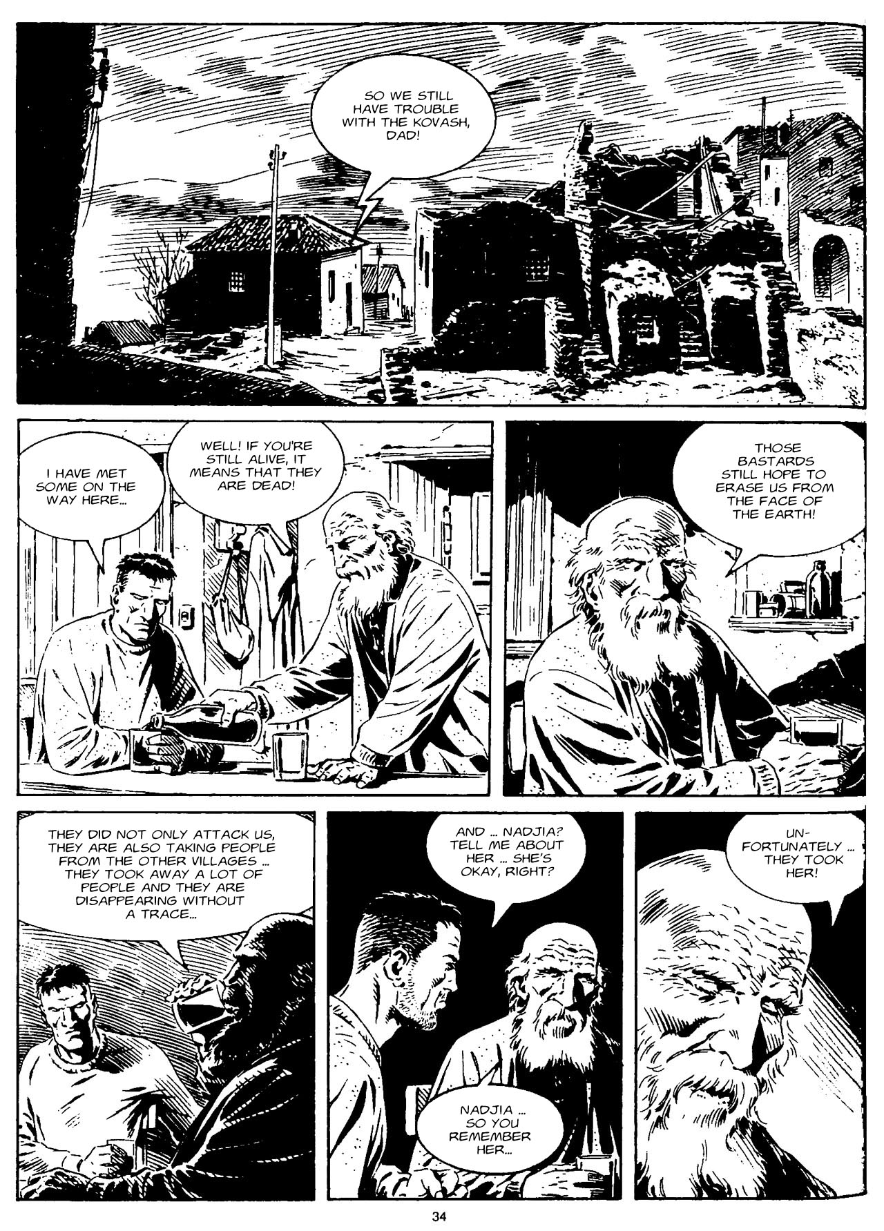 Read online Dampyr (2000) comic -  Issue #11 - 34