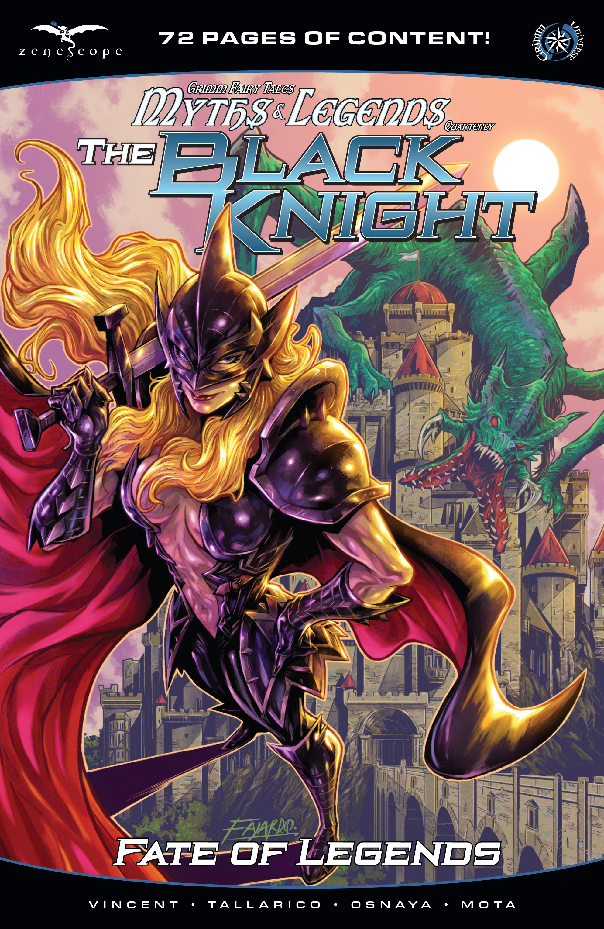 Read online Myths & Legends Quarterly: Black Knight – Fate of Legends comic -  Issue # Full - 1