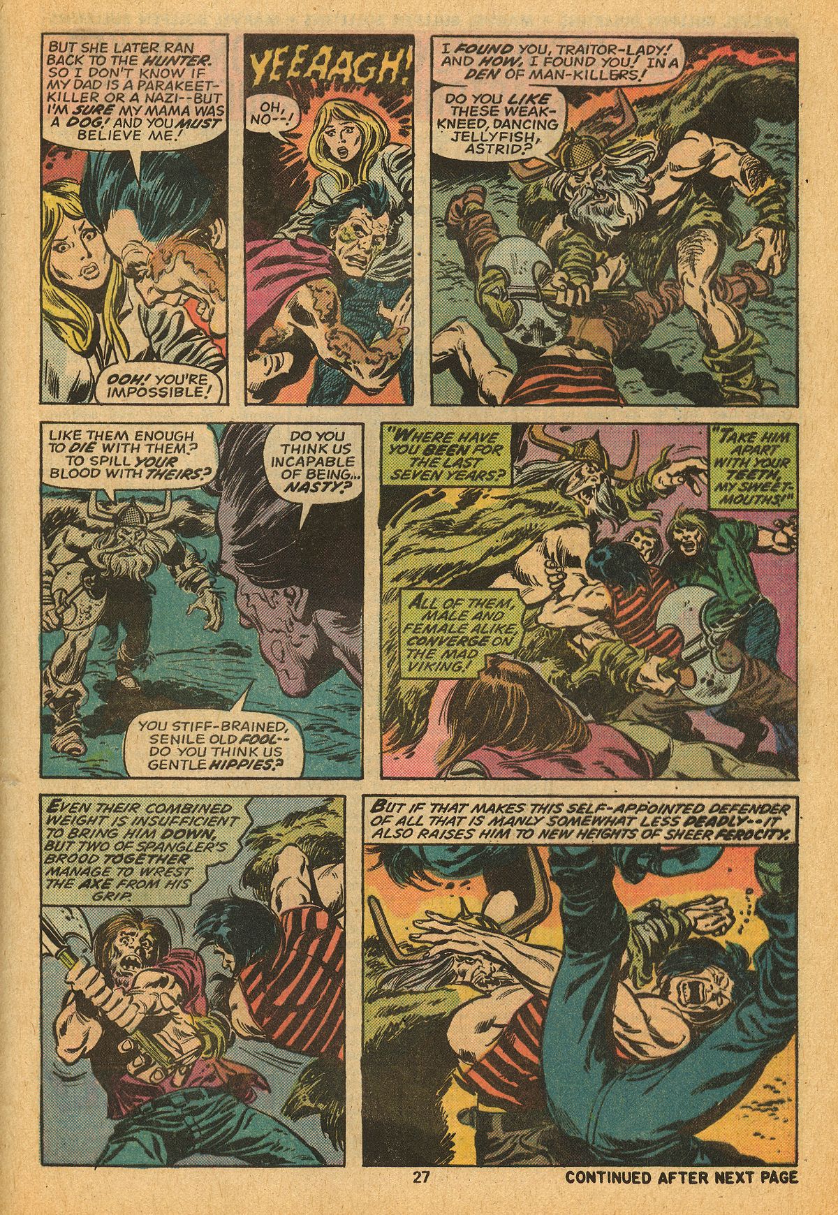 Read online Man-Thing (1974) comic -  Issue #16 - 29