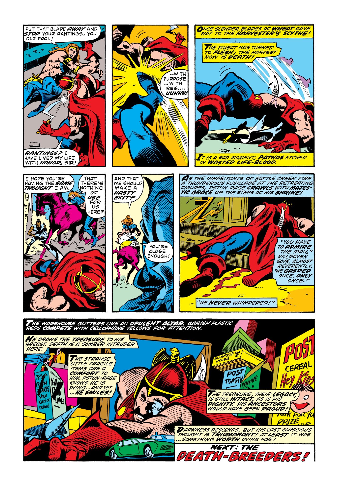 Read online Marvel Masterworks: Killraven comic -  Issue # TPB 1 (Part 2) - 69