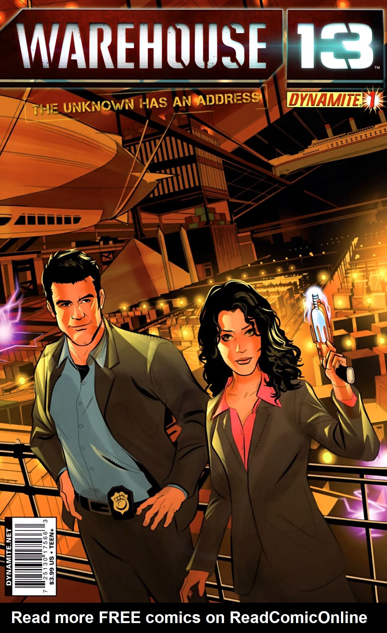 Read online Warehouse 13 comic -  Issue #1 - 1